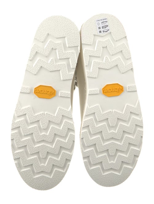 The Elder Statesman Canvas Combat Boots