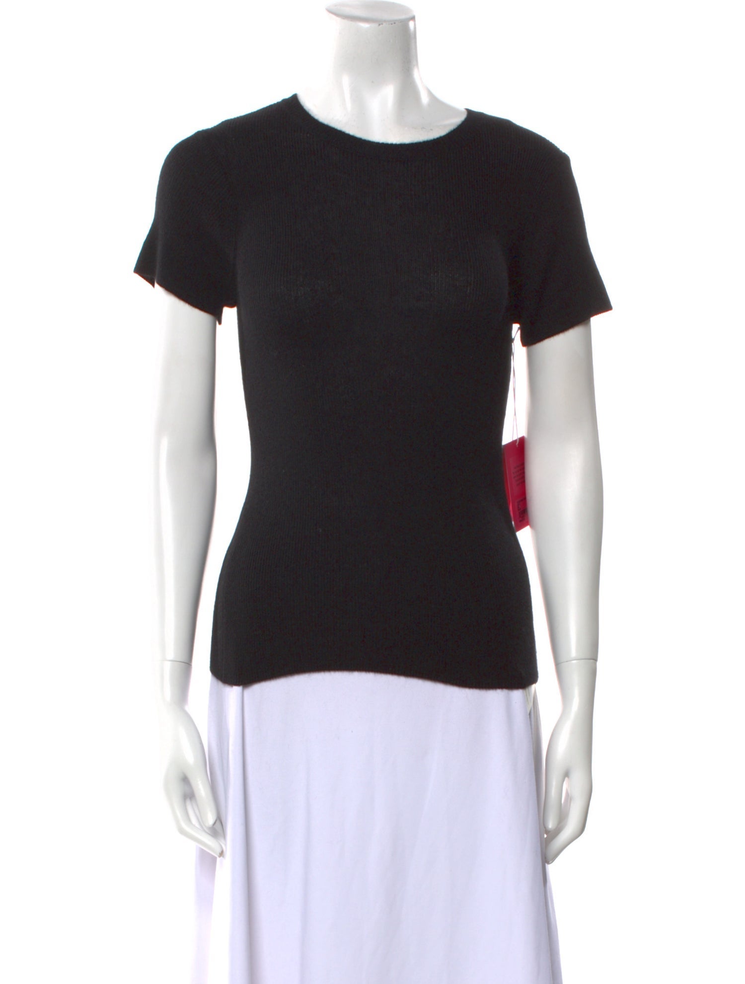 The Elder Statesman Silk Crew Neck T-Shirt w/ Tags