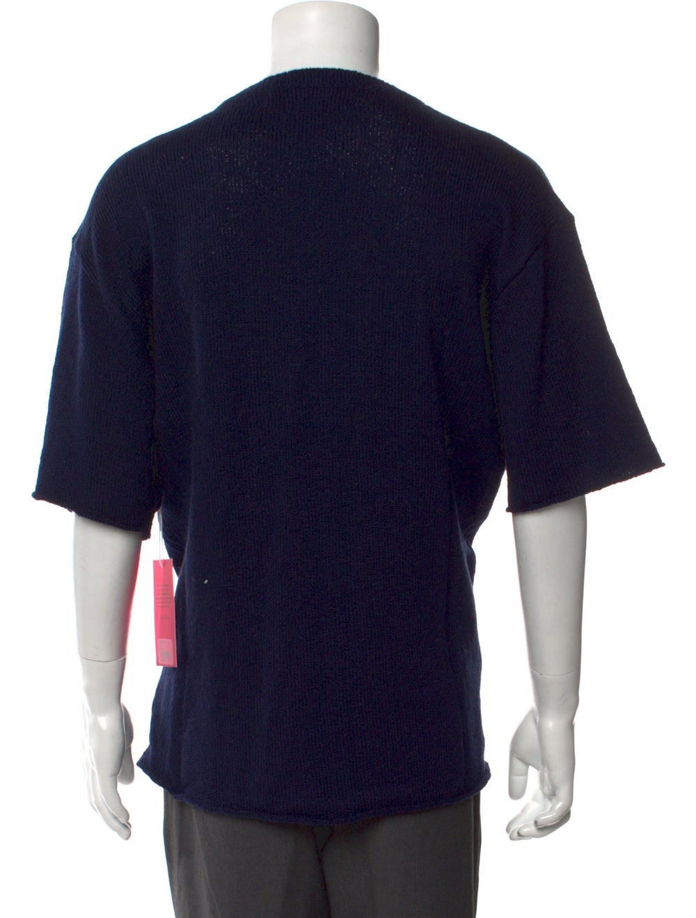 The Elder Statesman Pullover Blue Three-Quarter S… - image 3