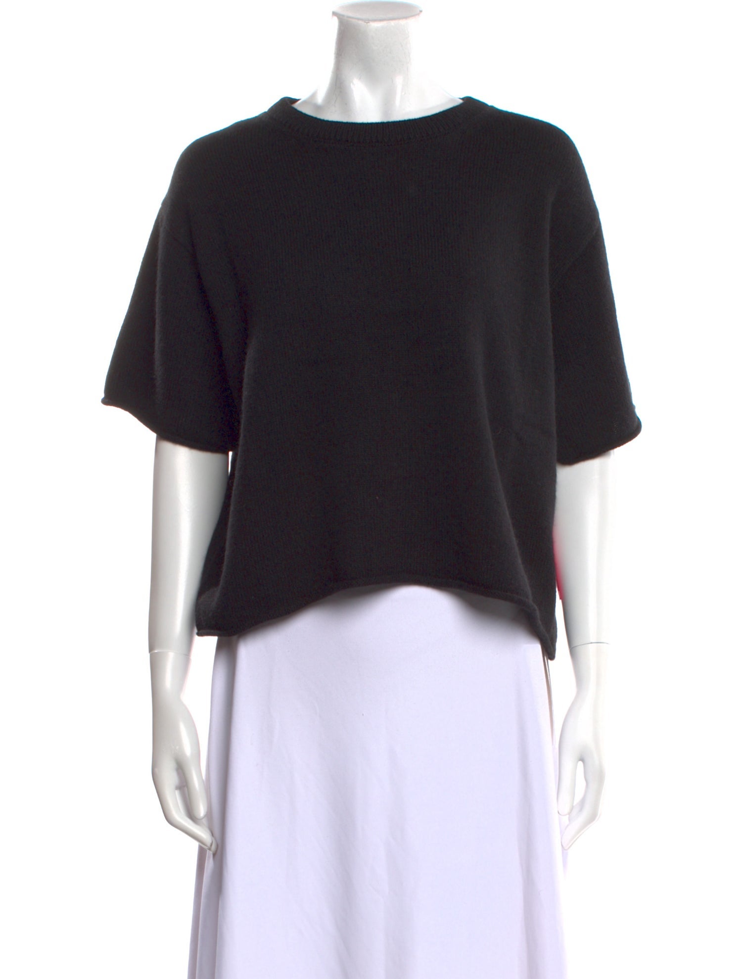 The Elder Statesman Cashmere Bateau Neckline Sweater w/ Tags