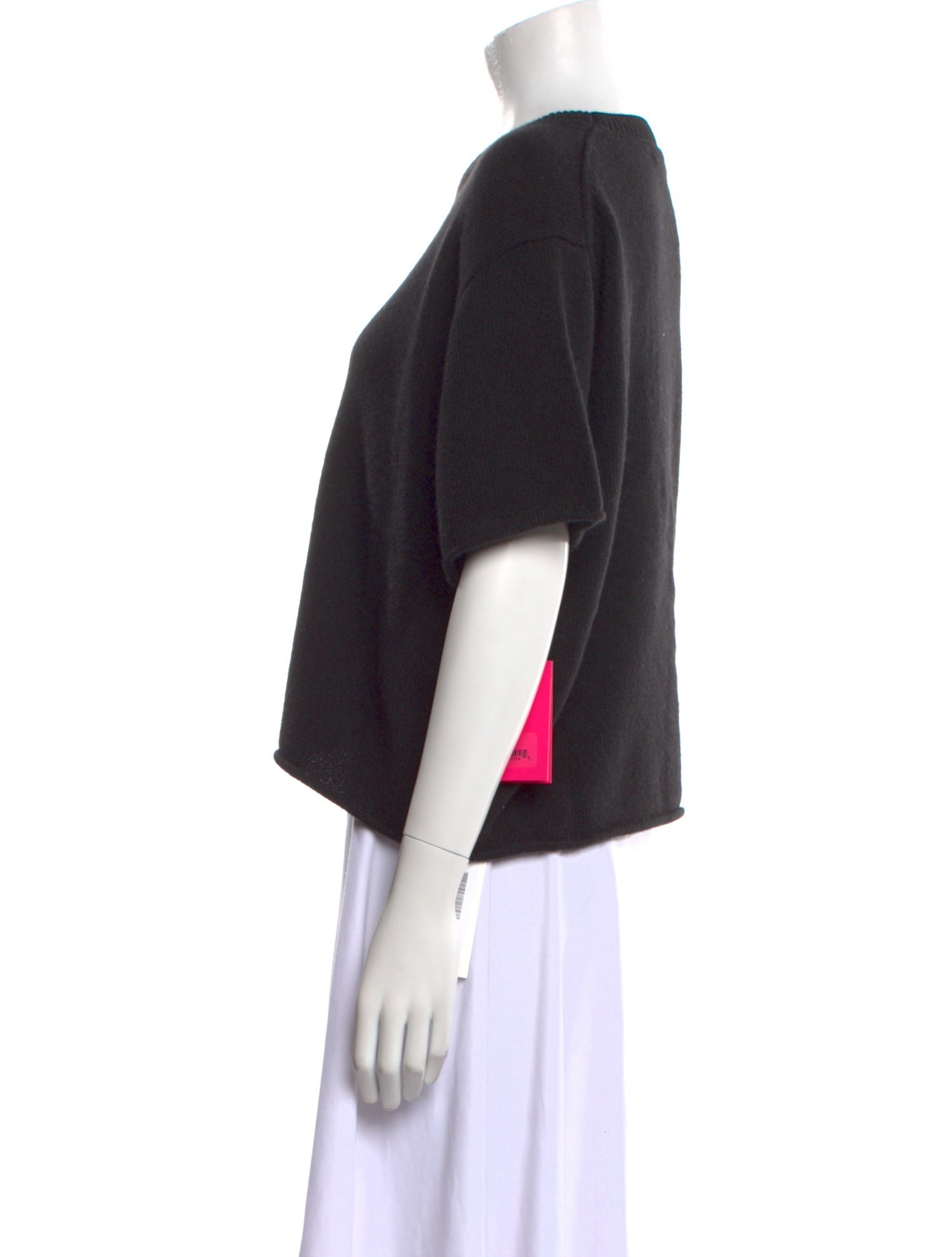 The Elder Statesman Cashmere Bateau Neckline Sweater w/ Tags