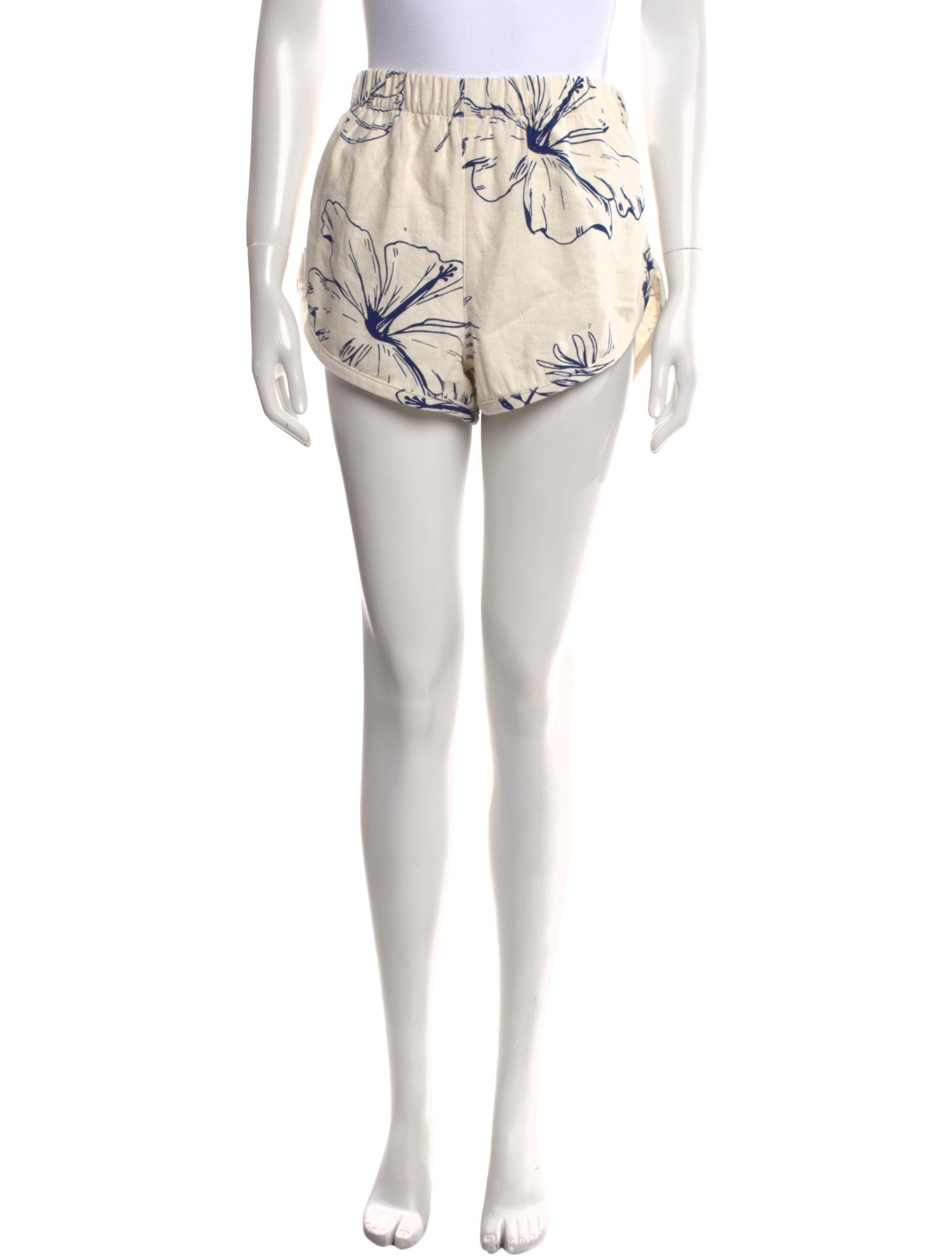 The Elder Statesman Printed Mini Shorts w/ Tags