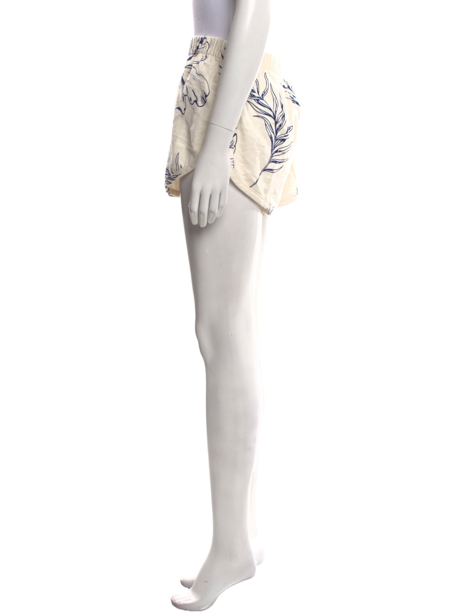 The Elder Statesman Printed Mini Shorts w/ Tags