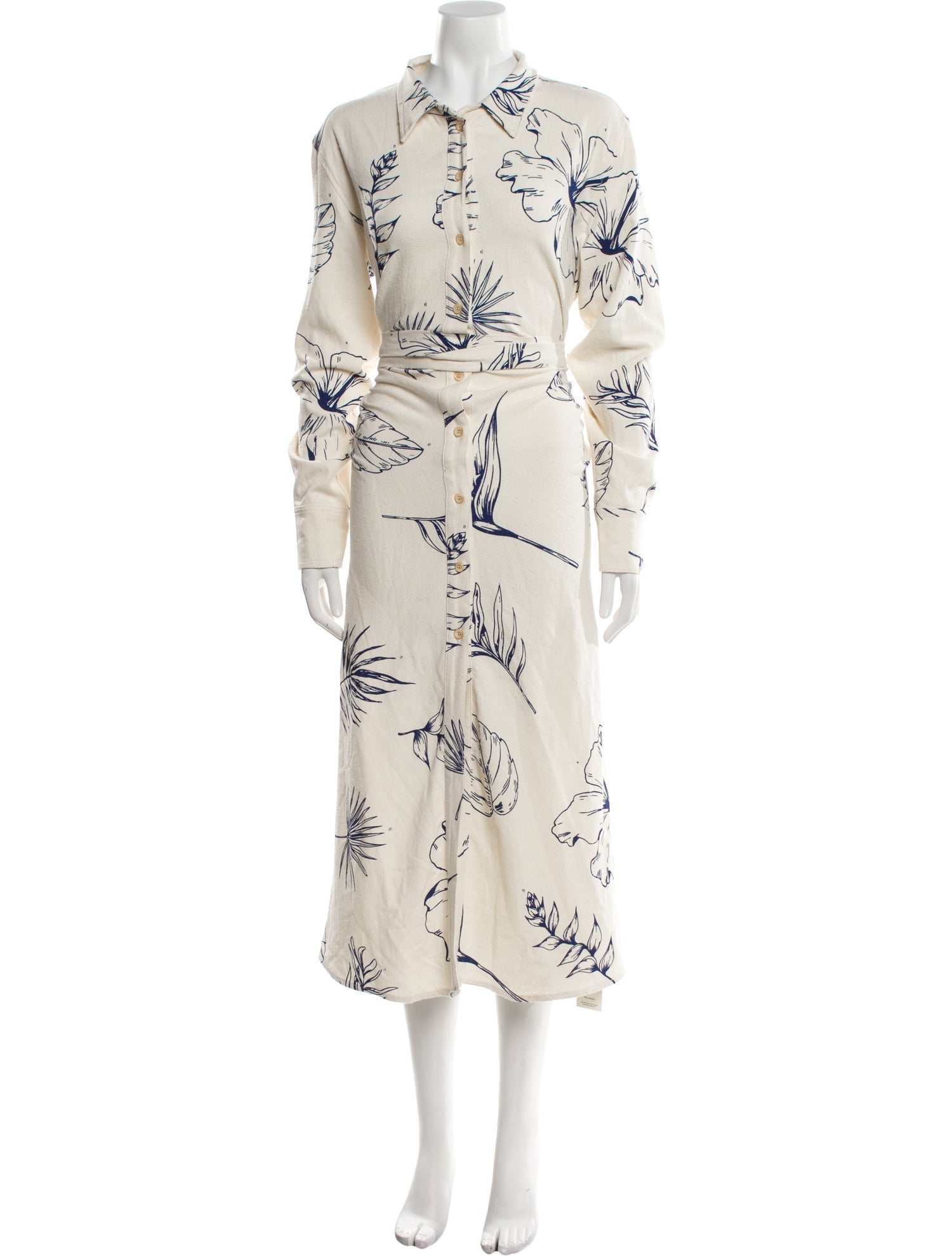 The Elder Statesman Printed Long Dress w/ Tags