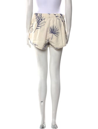 The Elder Statesman Printed Mini Shorts