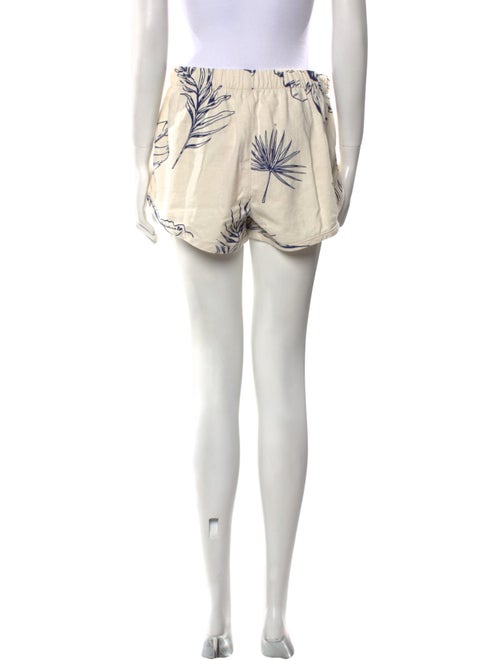 The Elder Statesman Printed Mini Shorts