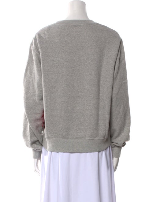 The Elder Statesman Crew Neck Long Sleeve Sweatshirt
