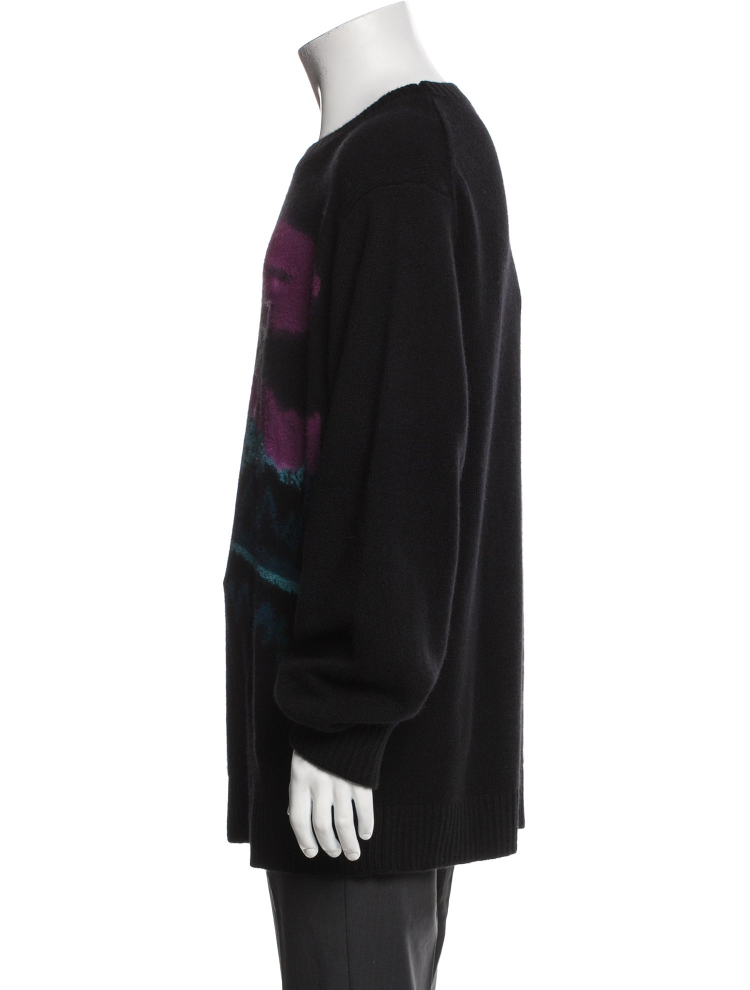 The Elder Statesman Graphic Print Crew Neck Pullover