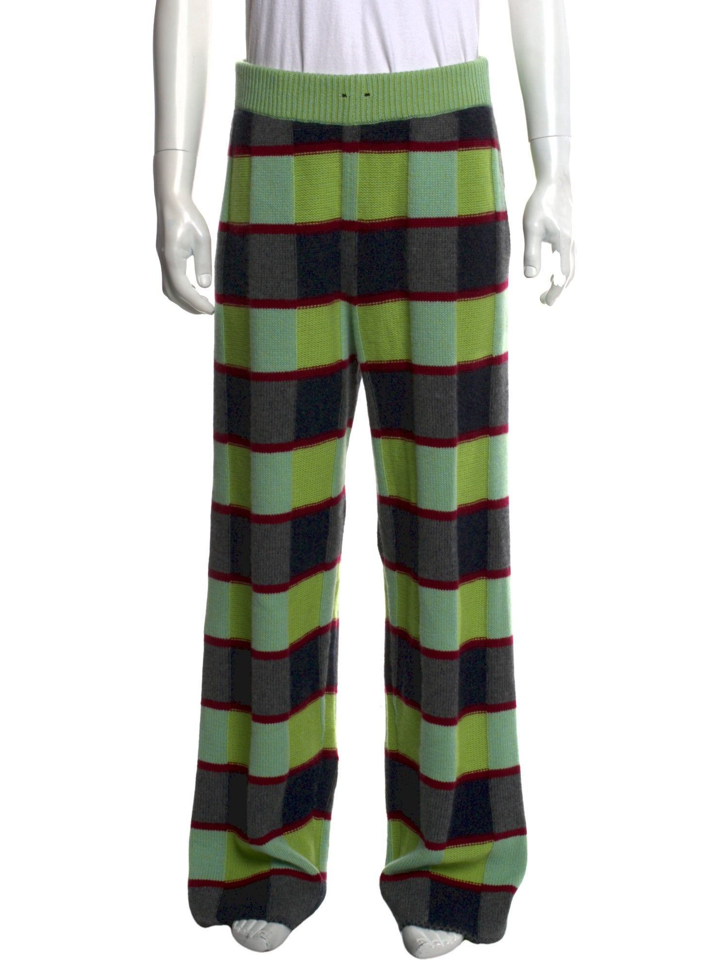 The Elder Statesman Striped Pants