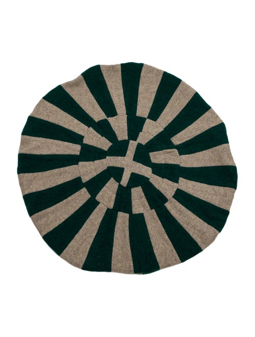 The Elder Statesman Stripe Cashmere Pillow Cover