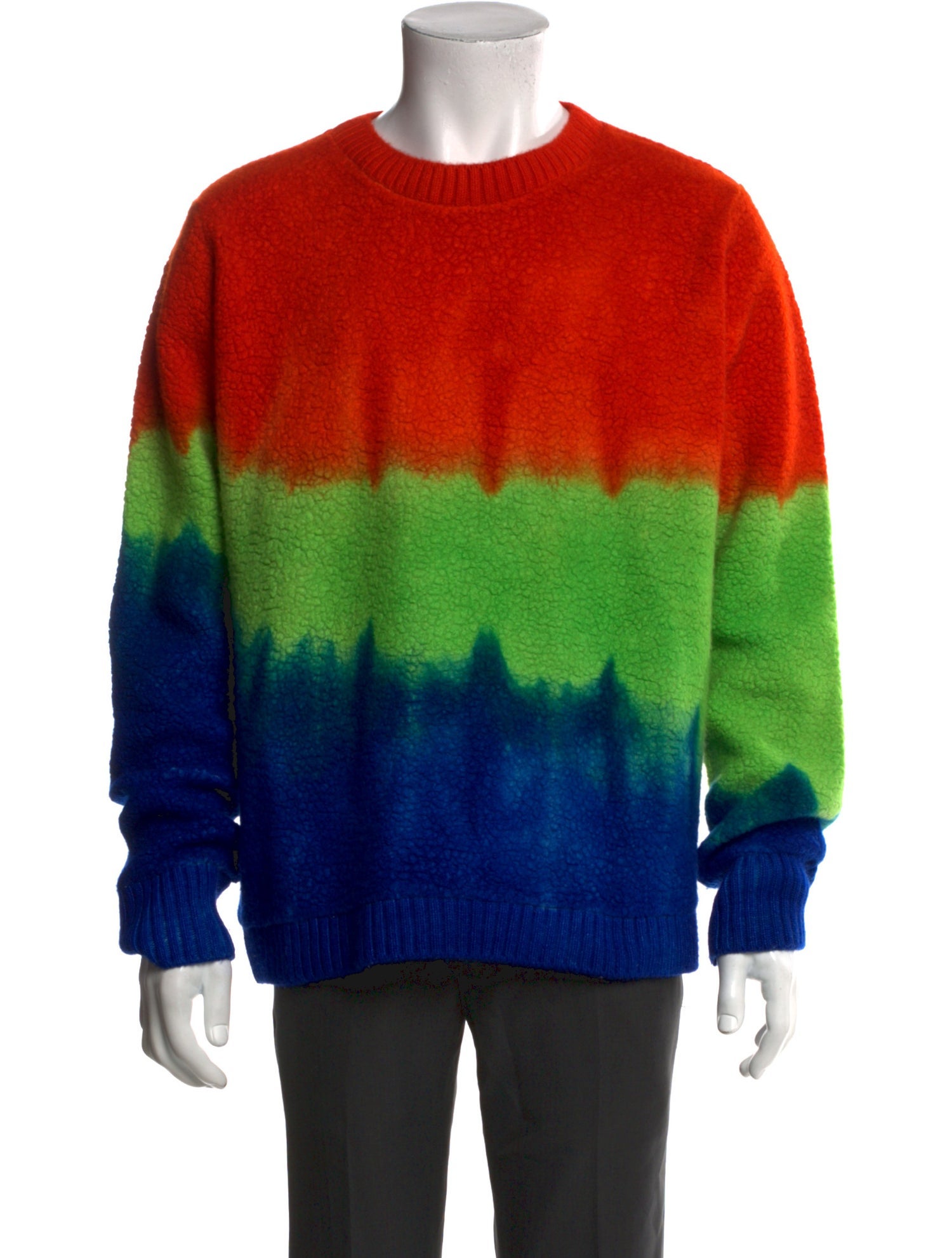 The Elder Statesman Printed Crew Neck Pullover