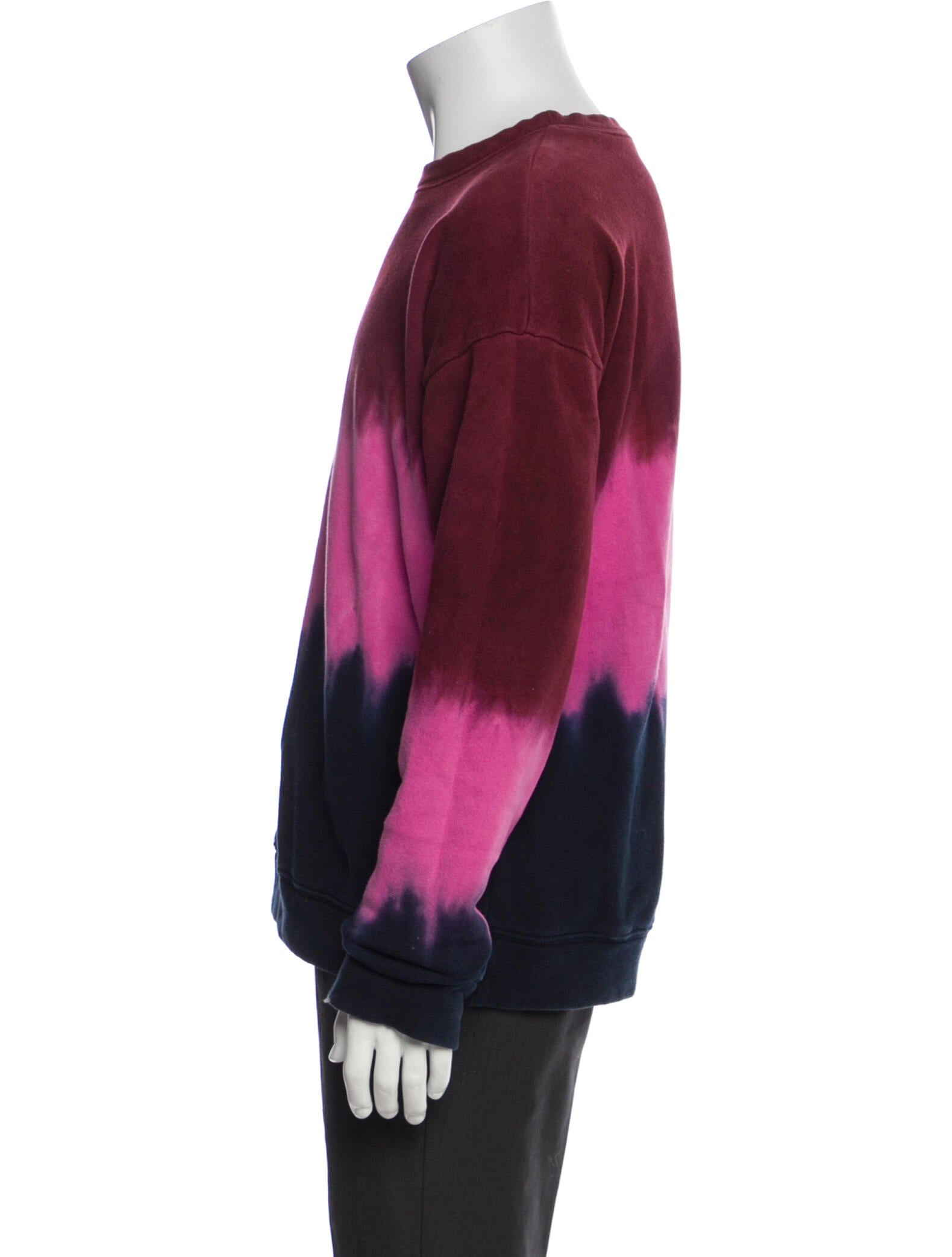 The Elder Statesman Tie-Dye Print Crew Neck Sweatshirt