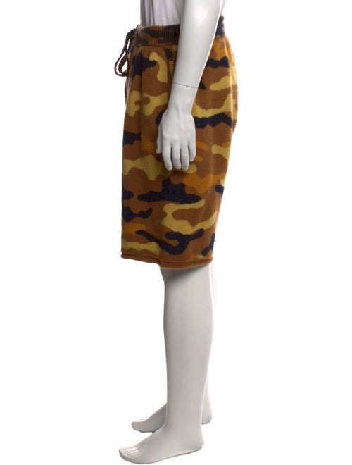 The Elder Statesman Printed Jogger Shorts