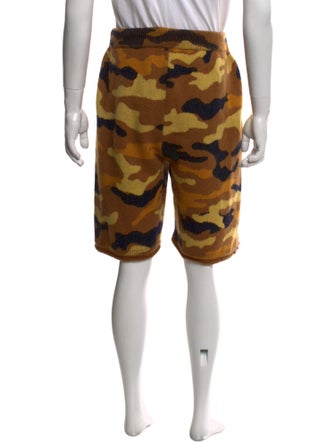 The Elder Statesman Printed Jogger Shorts