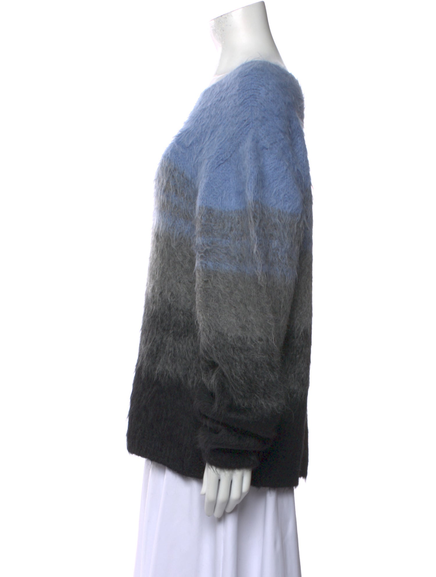 The Elder Statesman Cashmere Striped Sweater