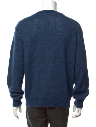 The Elder Statesman Crew Neck Long Sleeve Pullover