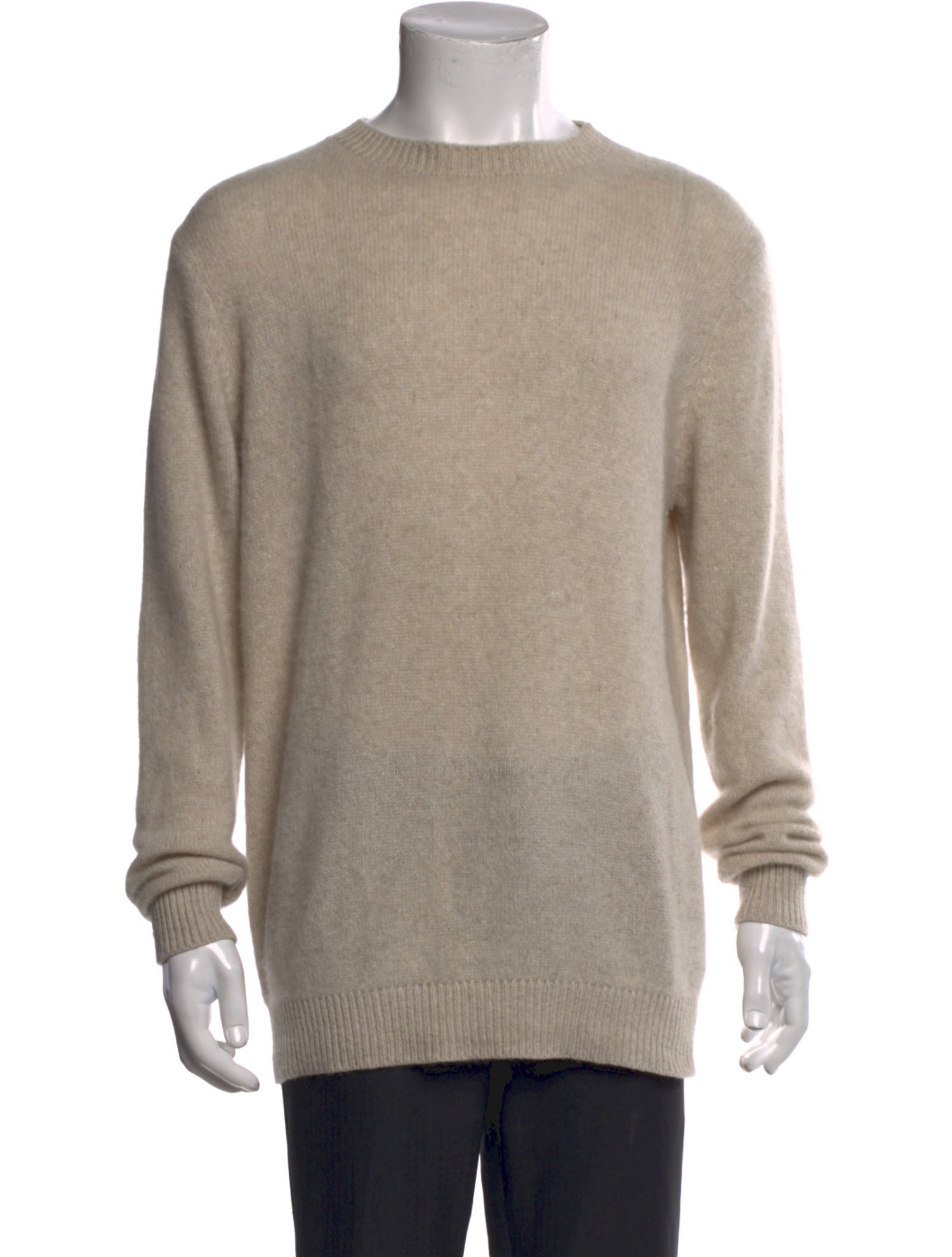 The Elder Statesman Crew Neck Long Sleeve Pullover