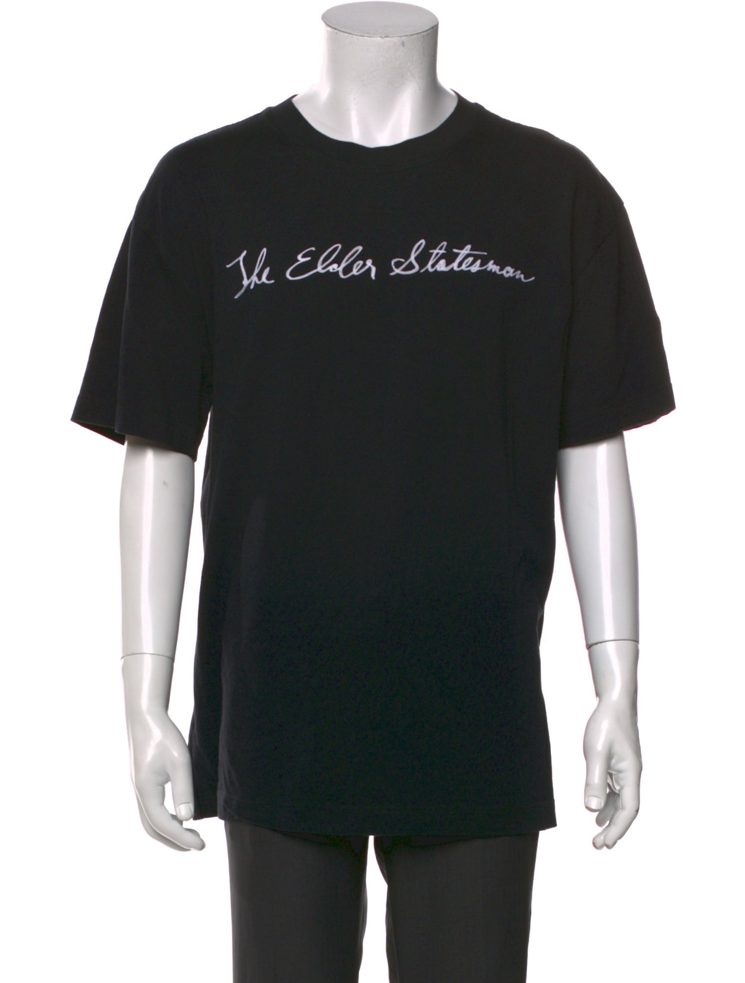 The Elder Statesman Graphic Print Crew Neck T-Shirt