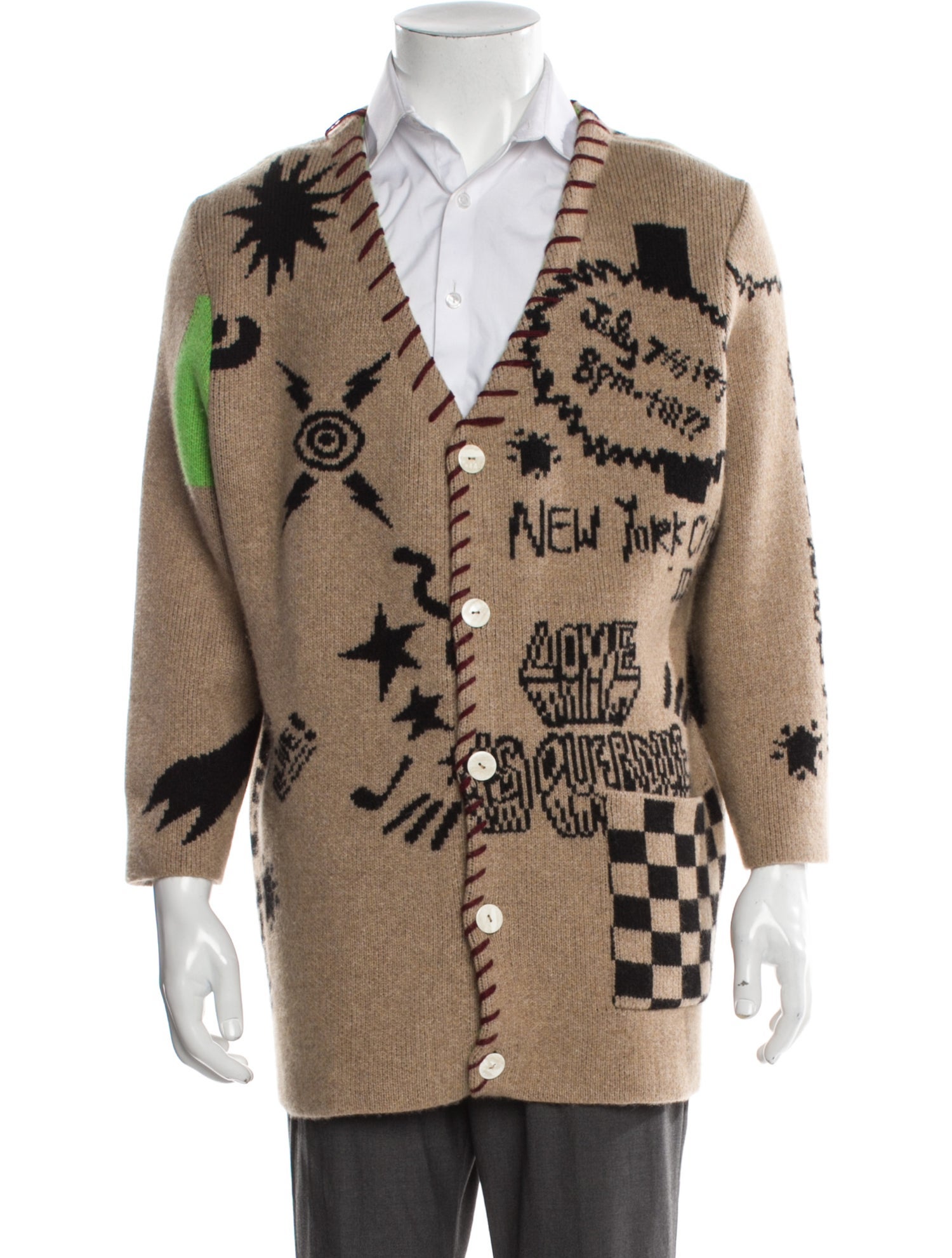 The Elder Statesman Printed Parka