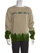 The Elder Statesman Cashmere Graphic Print Pullover