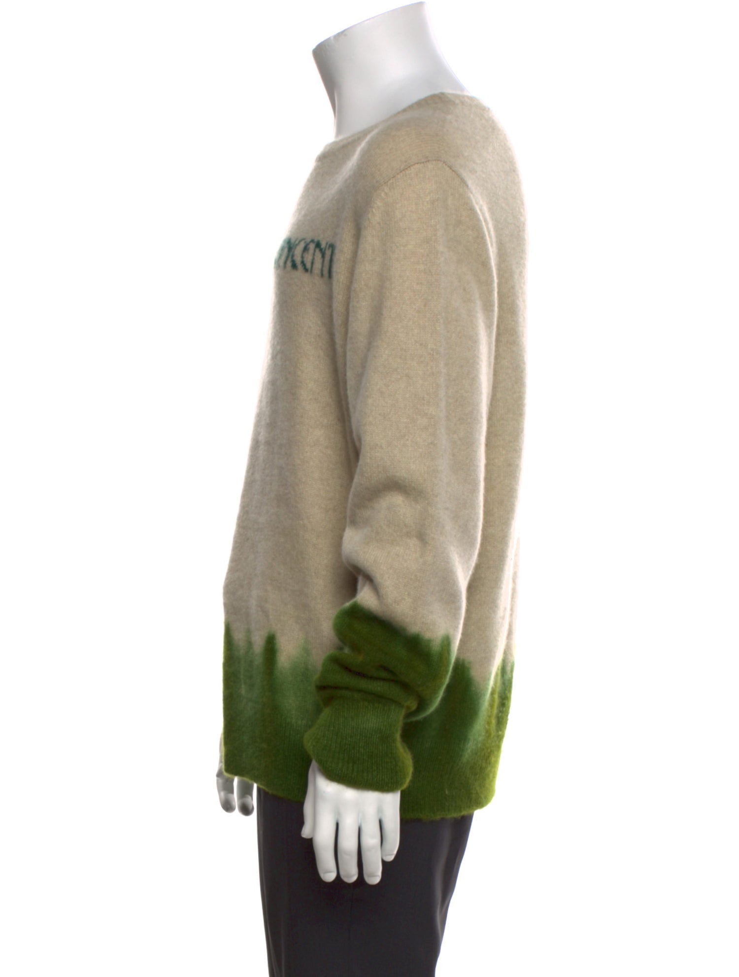 The Elder Statesman Cashmere Graphic Print Pullover