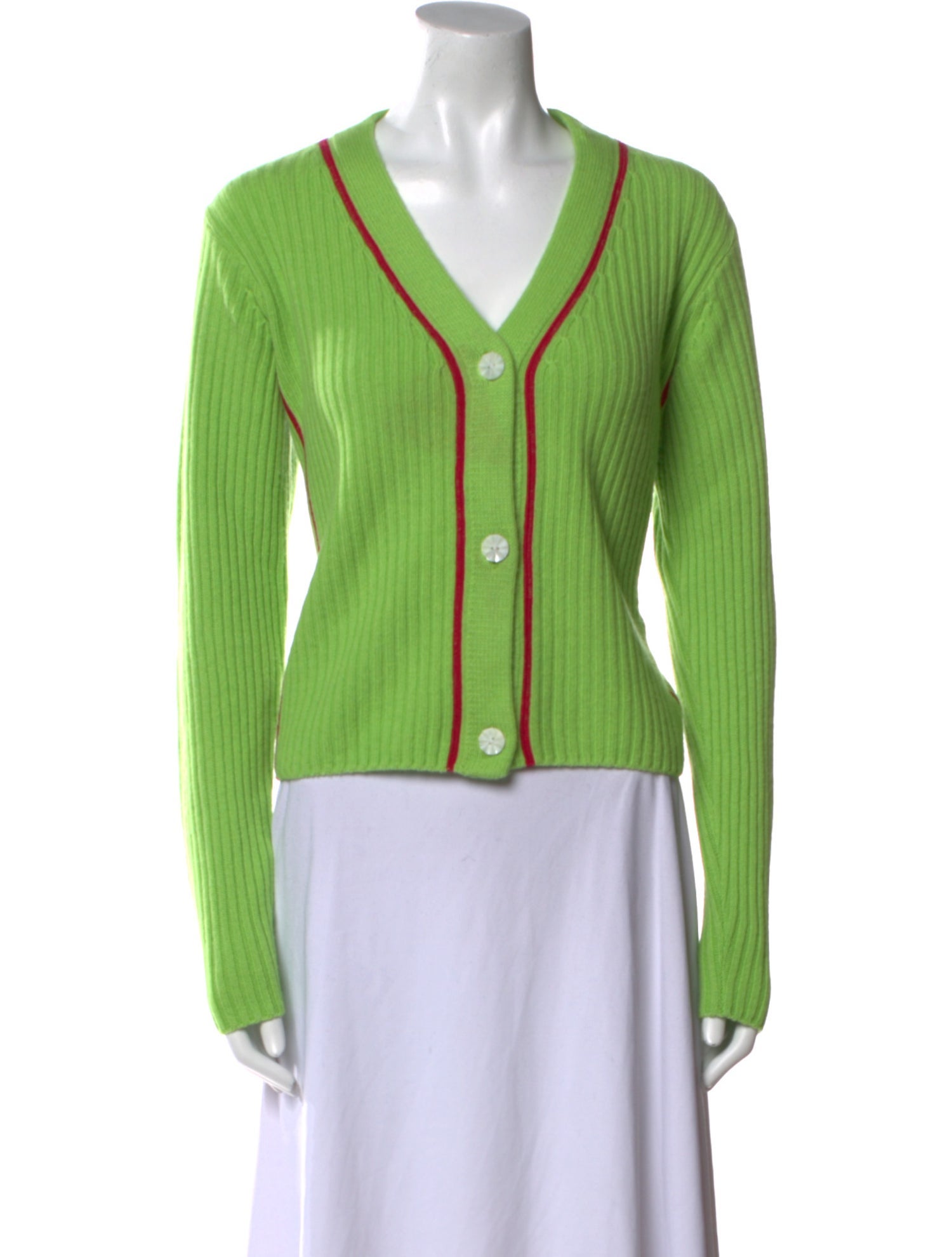 The Elder Statesman Cashmere V-Neck Sweater