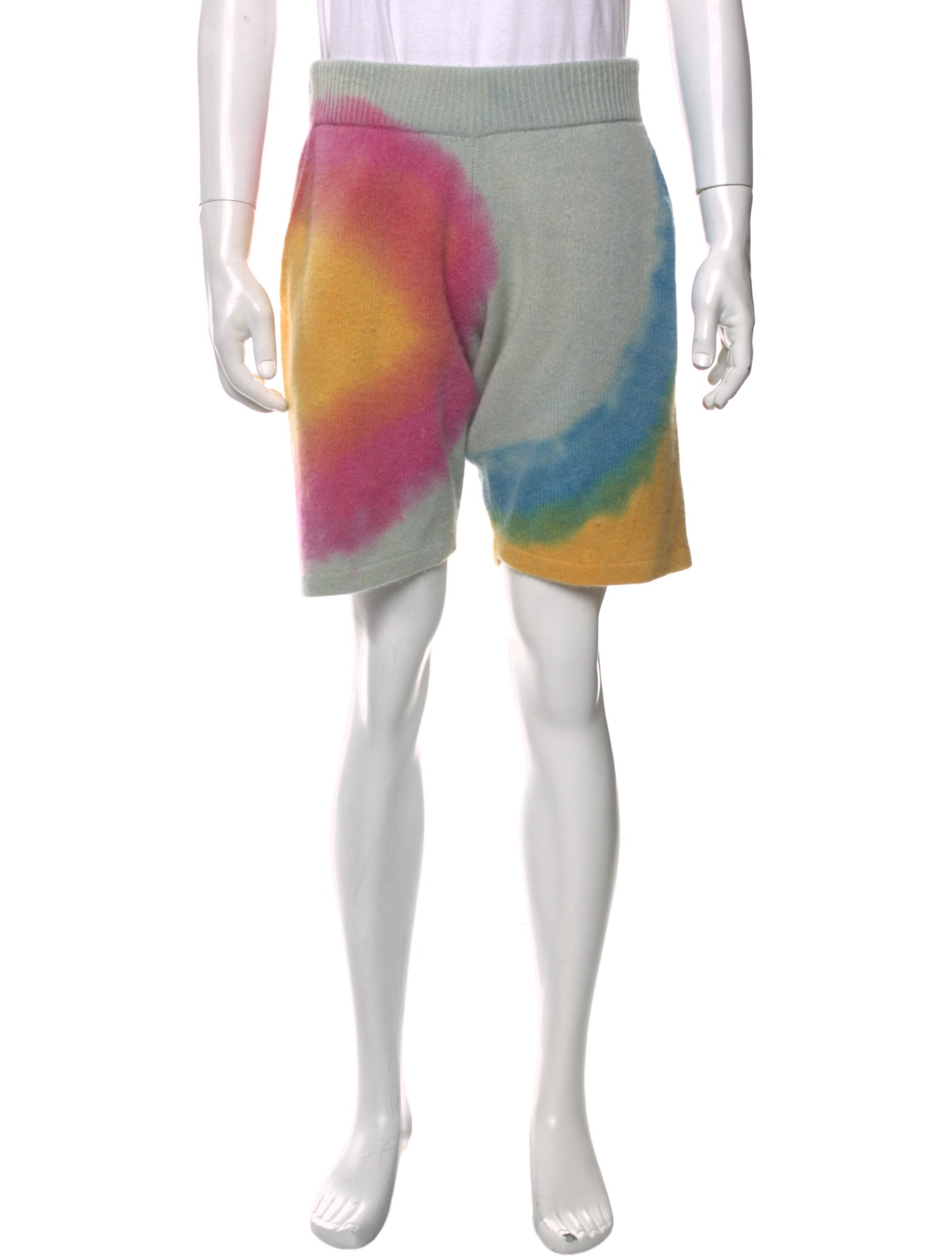 The Elder Statesman Cashmere Athletic Shorts