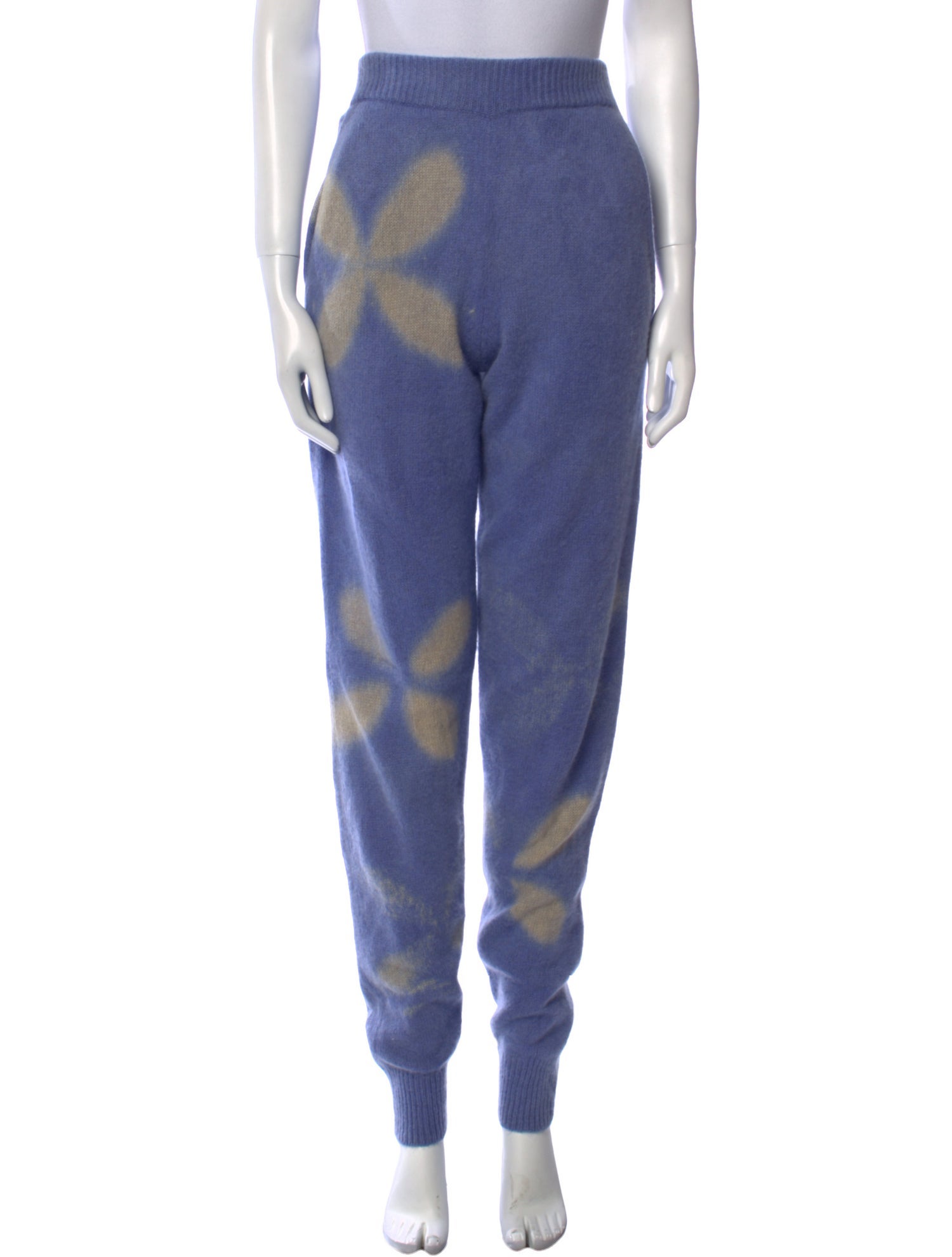 The Elder Statesman Cashmere Skinny Leg Pants