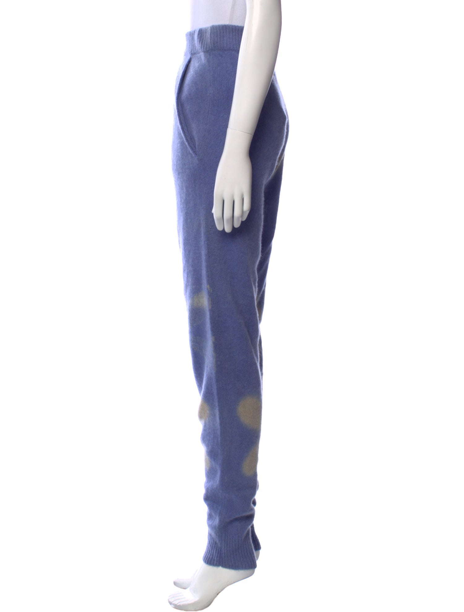 The Elder Statesman Cashmere Skinny Leg Pants