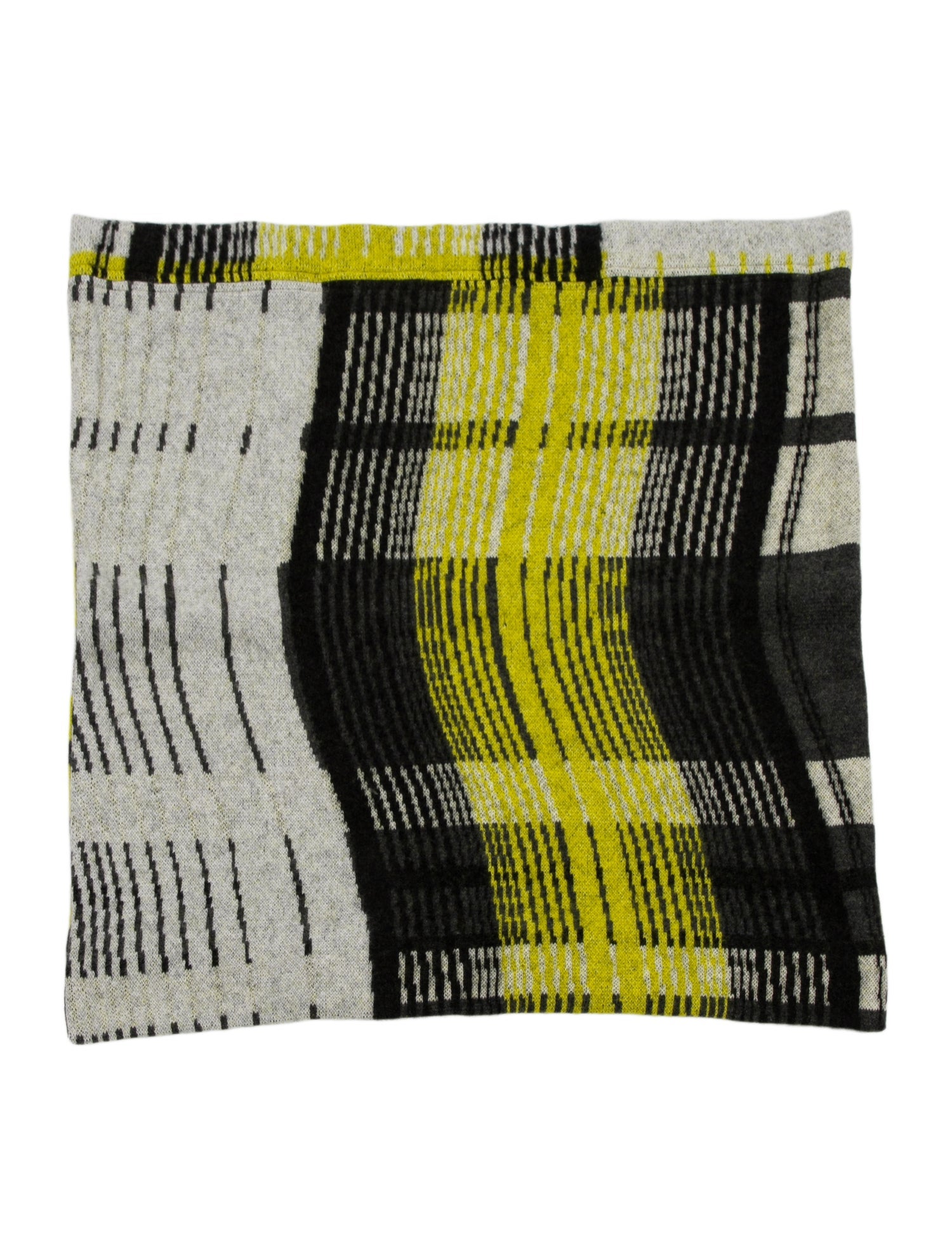 The Elder Statesman Cashmere Zip Pillow Case