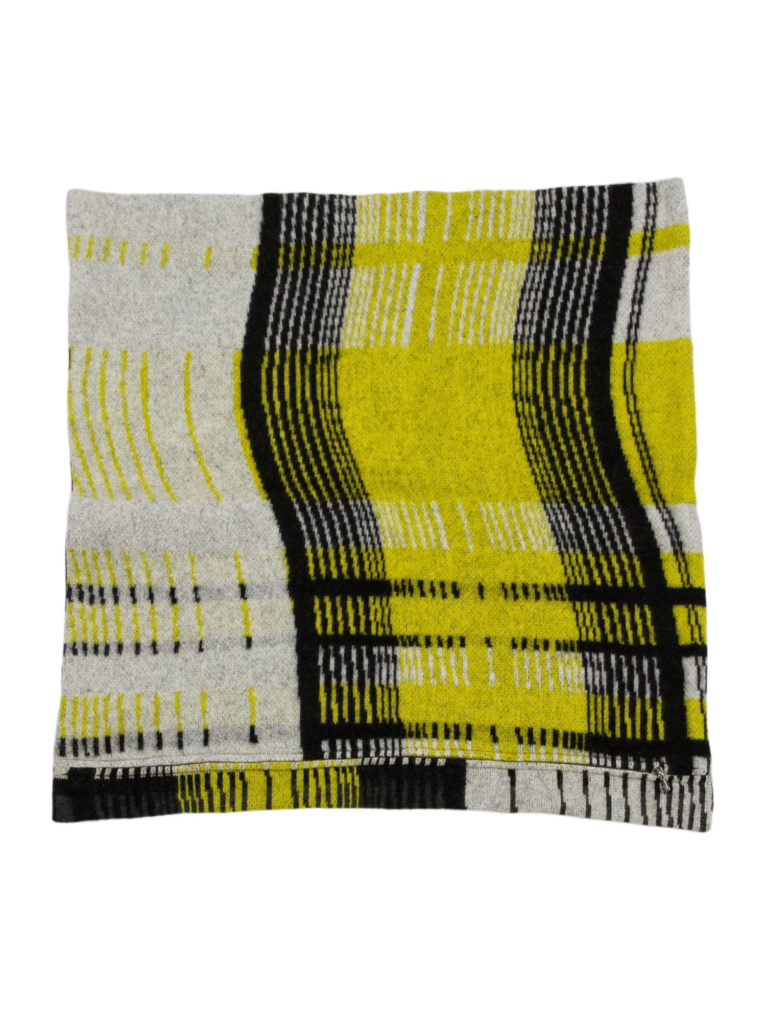 The Elder Statesman Cashmere Zip Pillow Case
