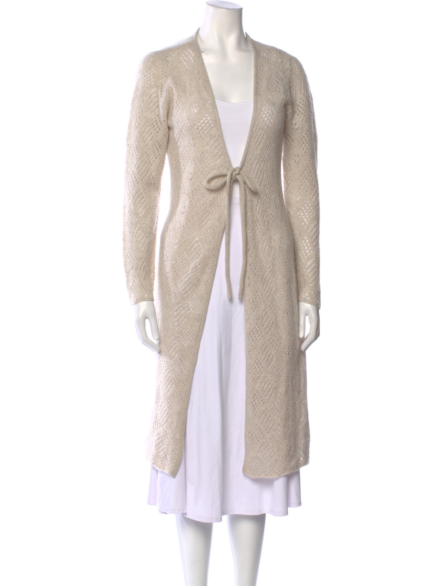 The Elder Statesman Cashmere Open Front Sweater w/ Tags