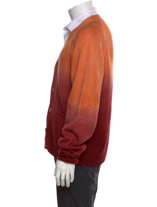 The Elder Statesman V-Neck Long Sleeve Cardigan