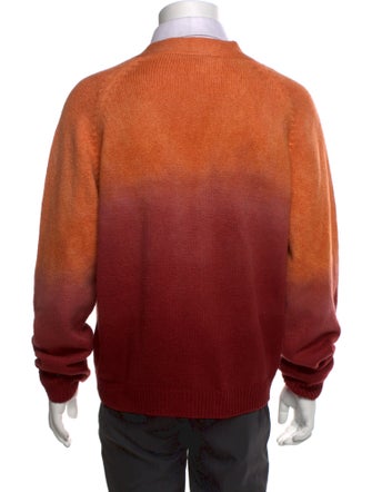 The Elder Statesman V-Neck Long Sleeve Cardigan