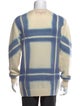 The Elder Statesman Cashmere Plaid Print Pullover