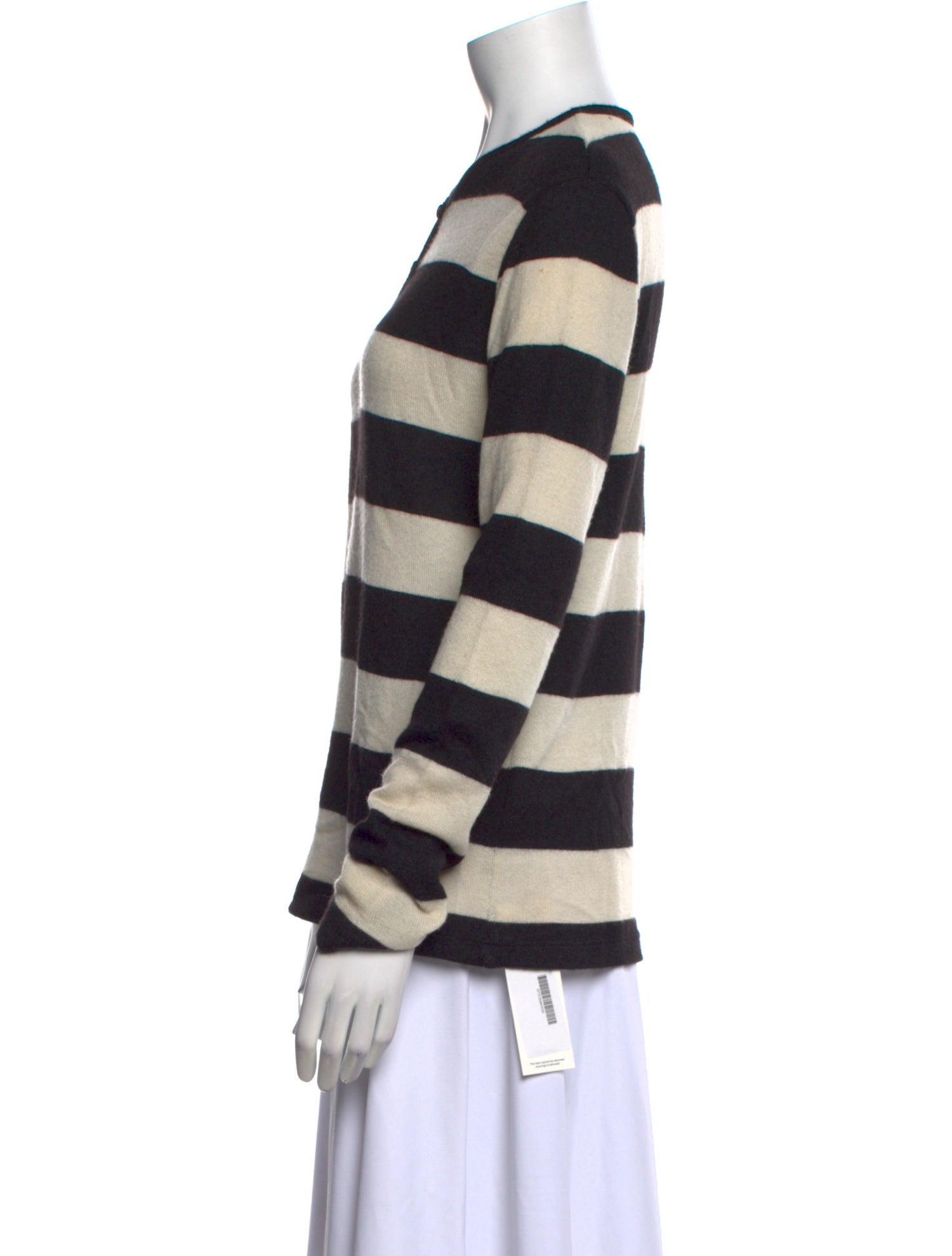 The Elder Statesman Cashmere Striped Sweater