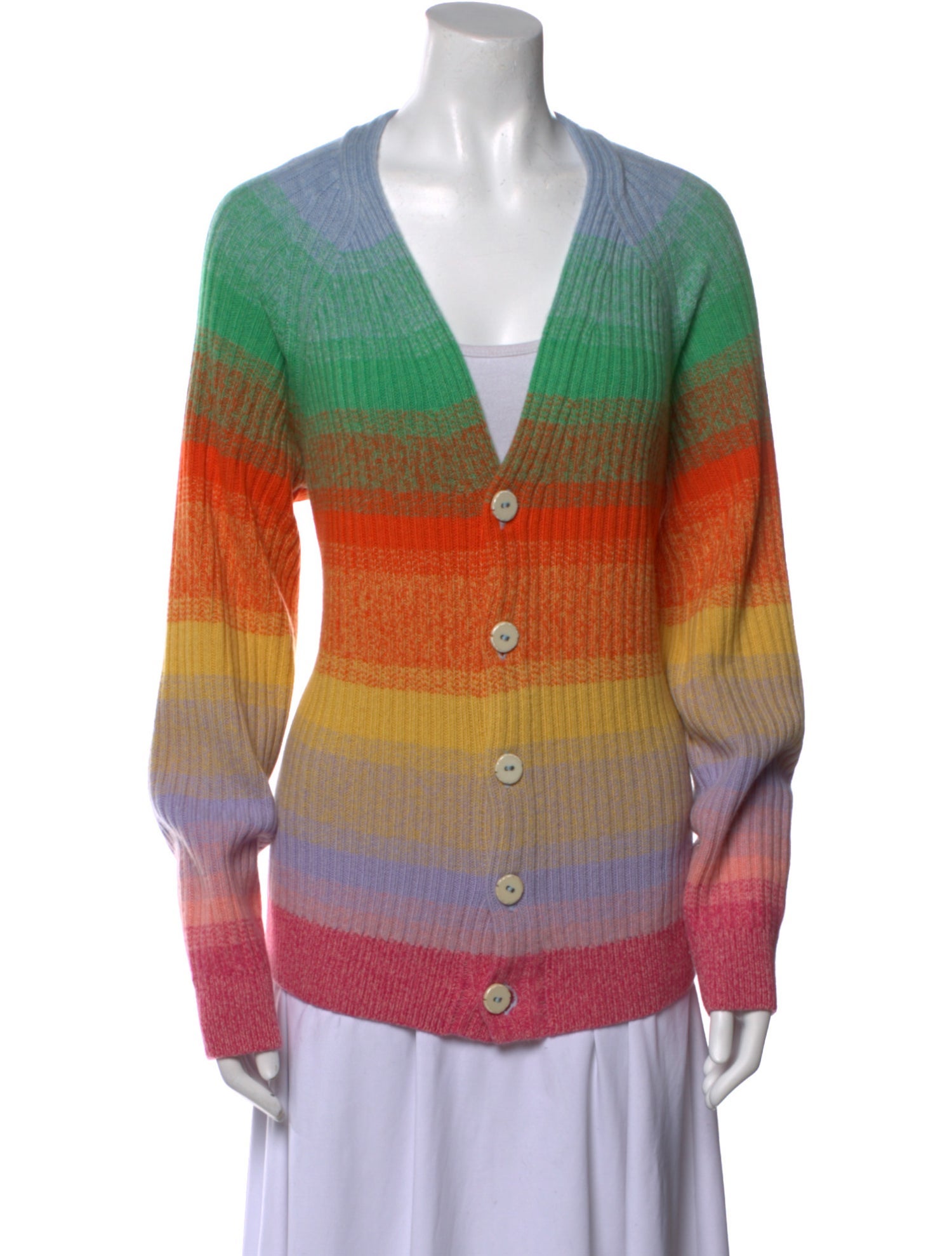 The Elder Statesman Cashmere Striped Sweater