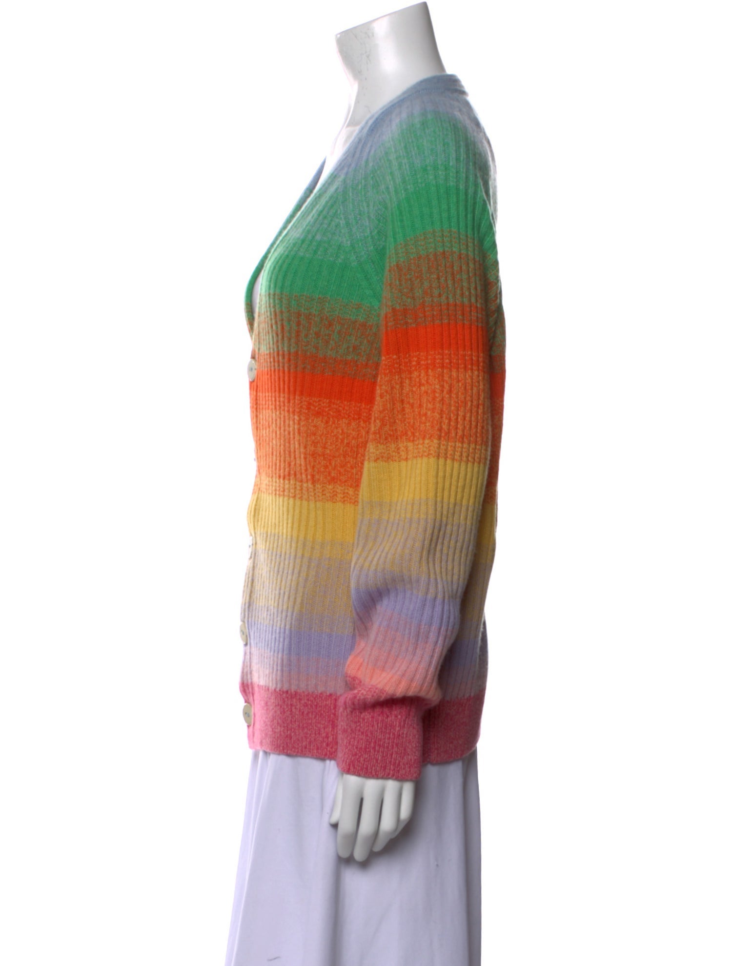 The Elder Statesman Cashmere Striped Sweater