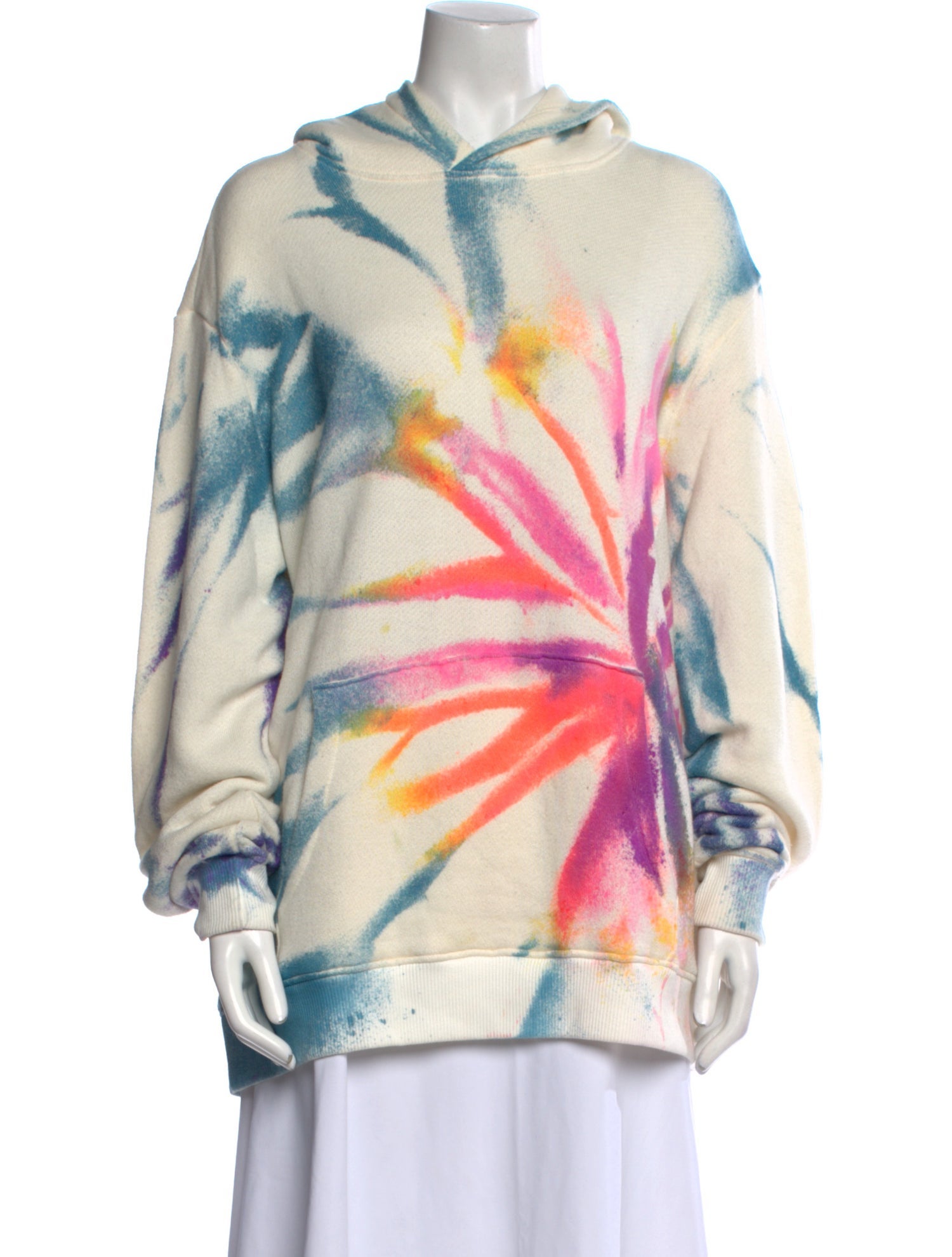 The Elder Statesman Printed Crew Neck Sweatshirt