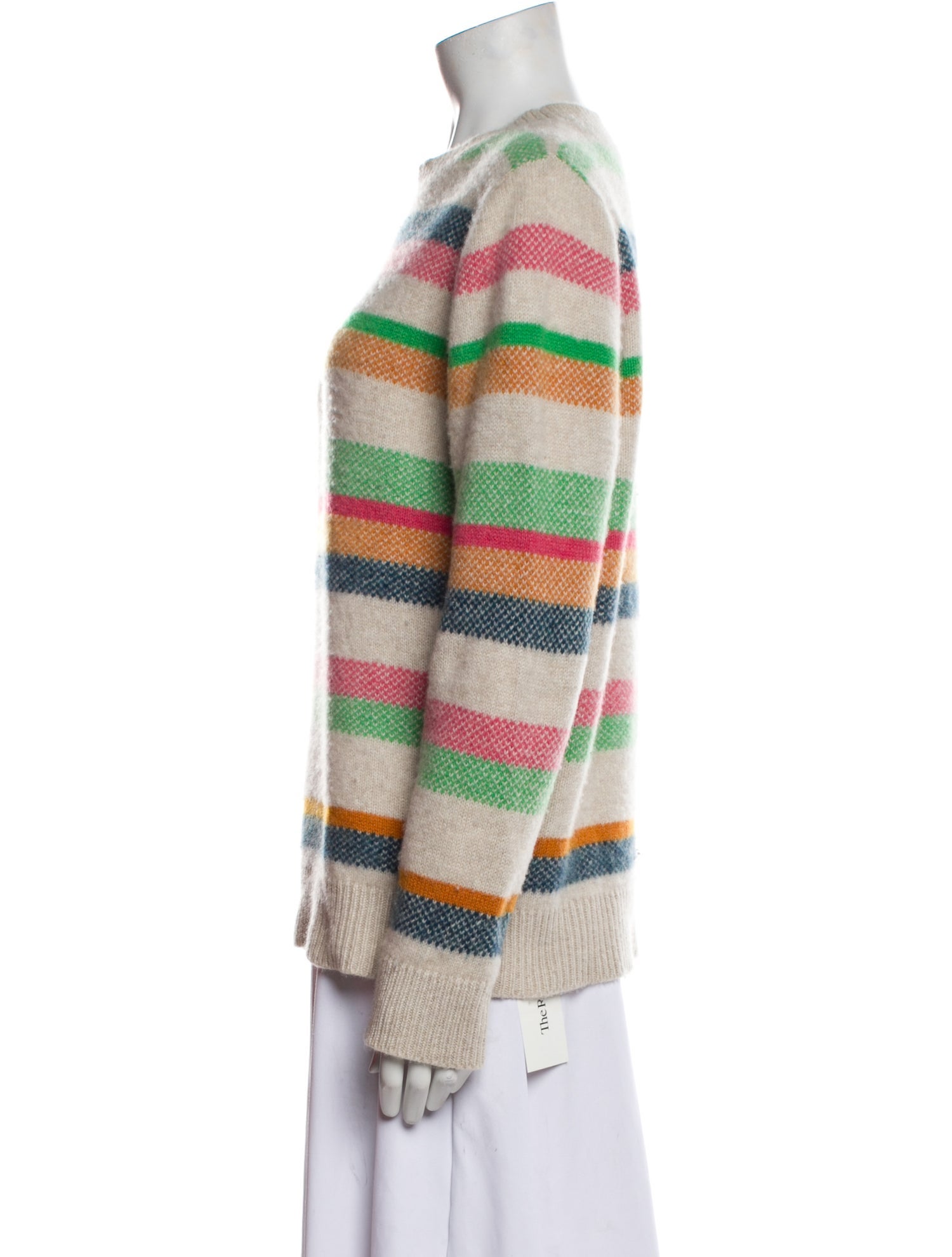 The Elder Statesman Cashmere Striped Sweater