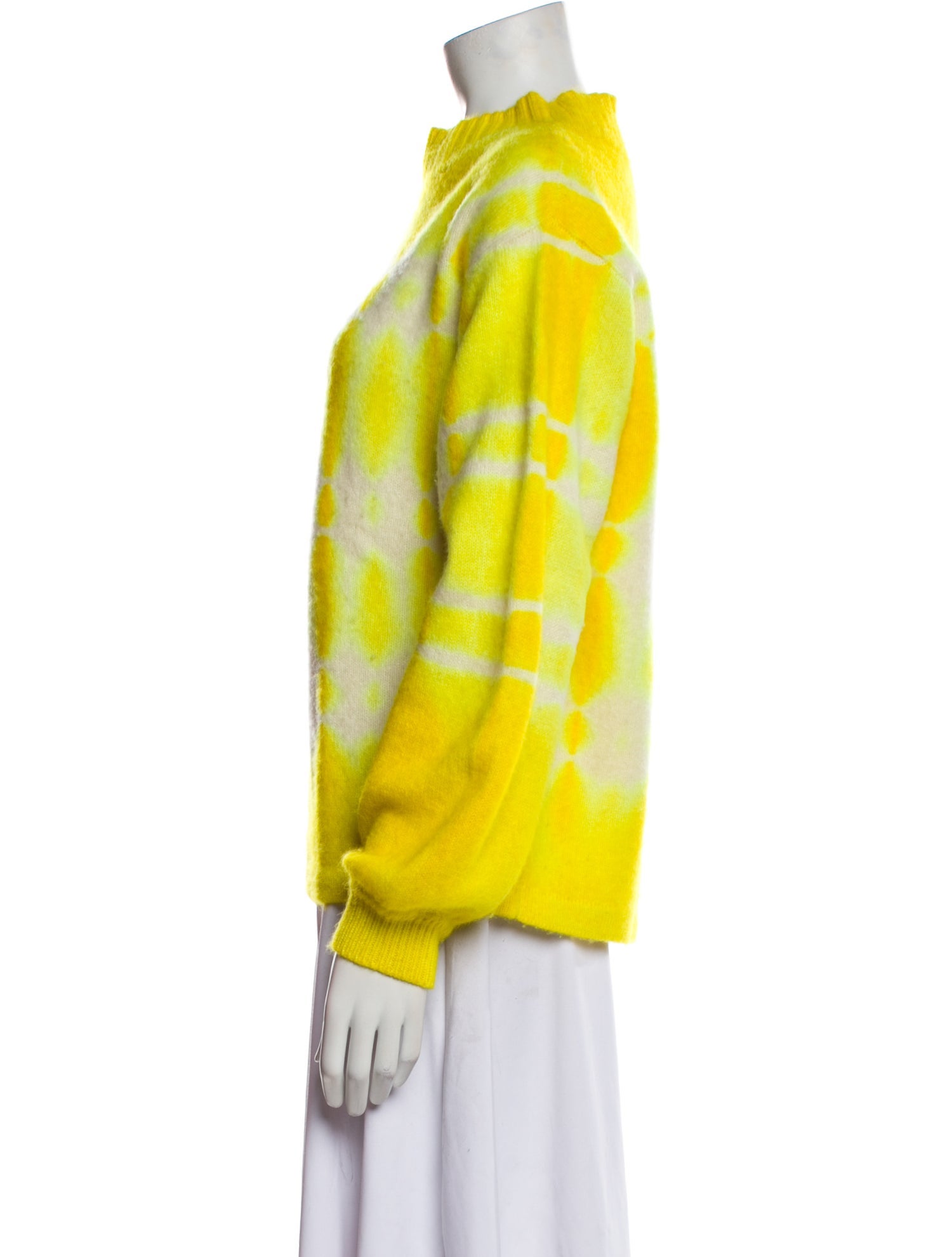 The Elder Statesman Cashmere Tie-Dye Print Sweater