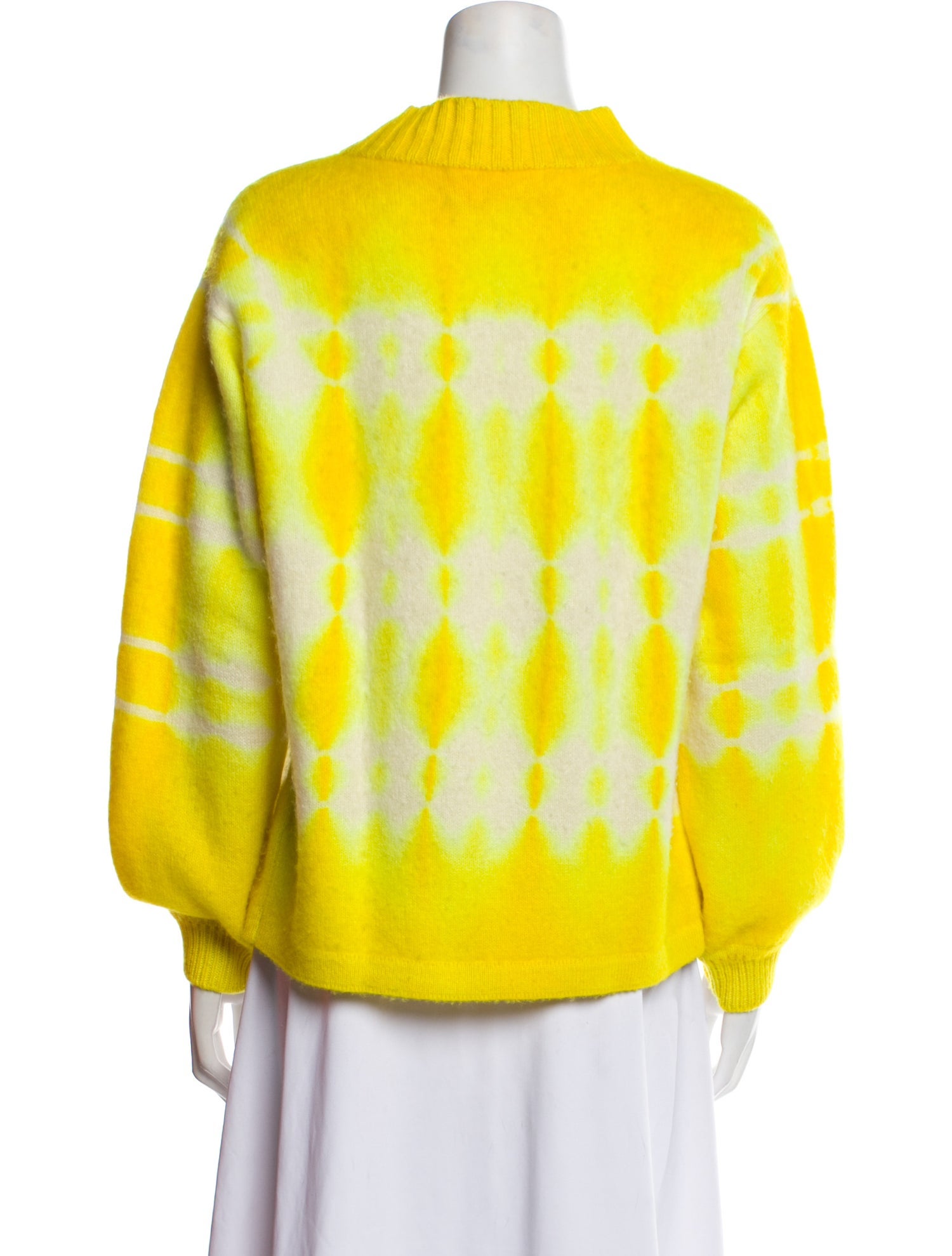 The Elder Statesman Cashmere Tie-Dye Print Sweater