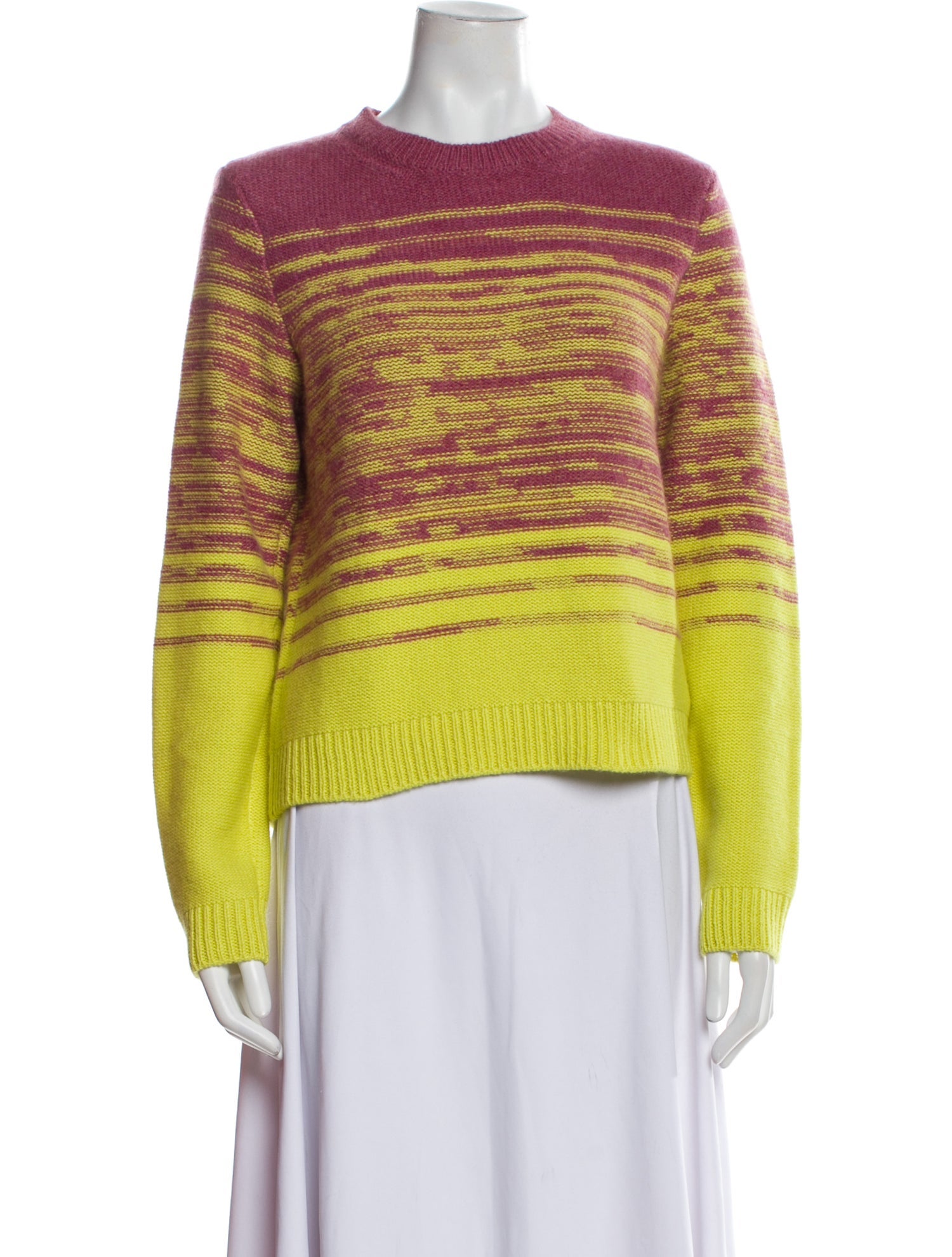 The Elder Statesman Cashmere Striped Sweater