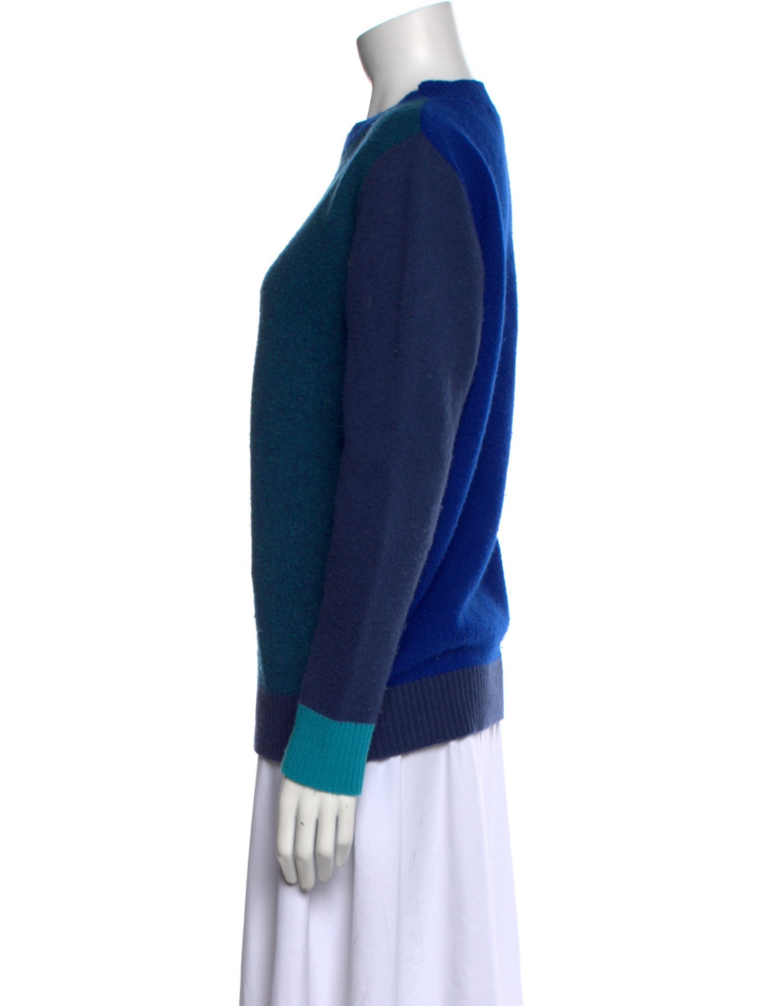 The Elder Statesman Wool Mock Neck Sweater