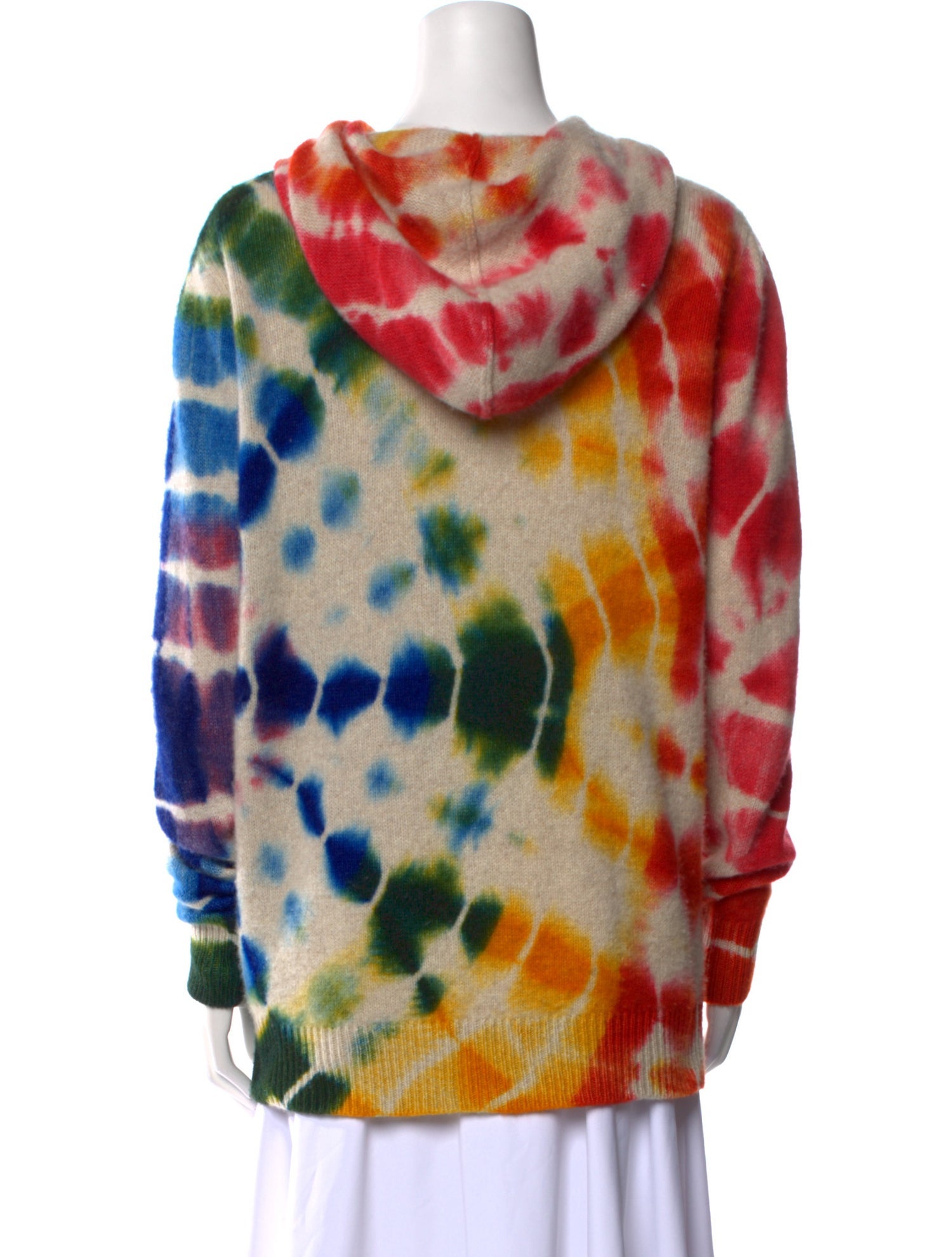 The Elder Statesman Cashmere Tie-Dye Print Sweater