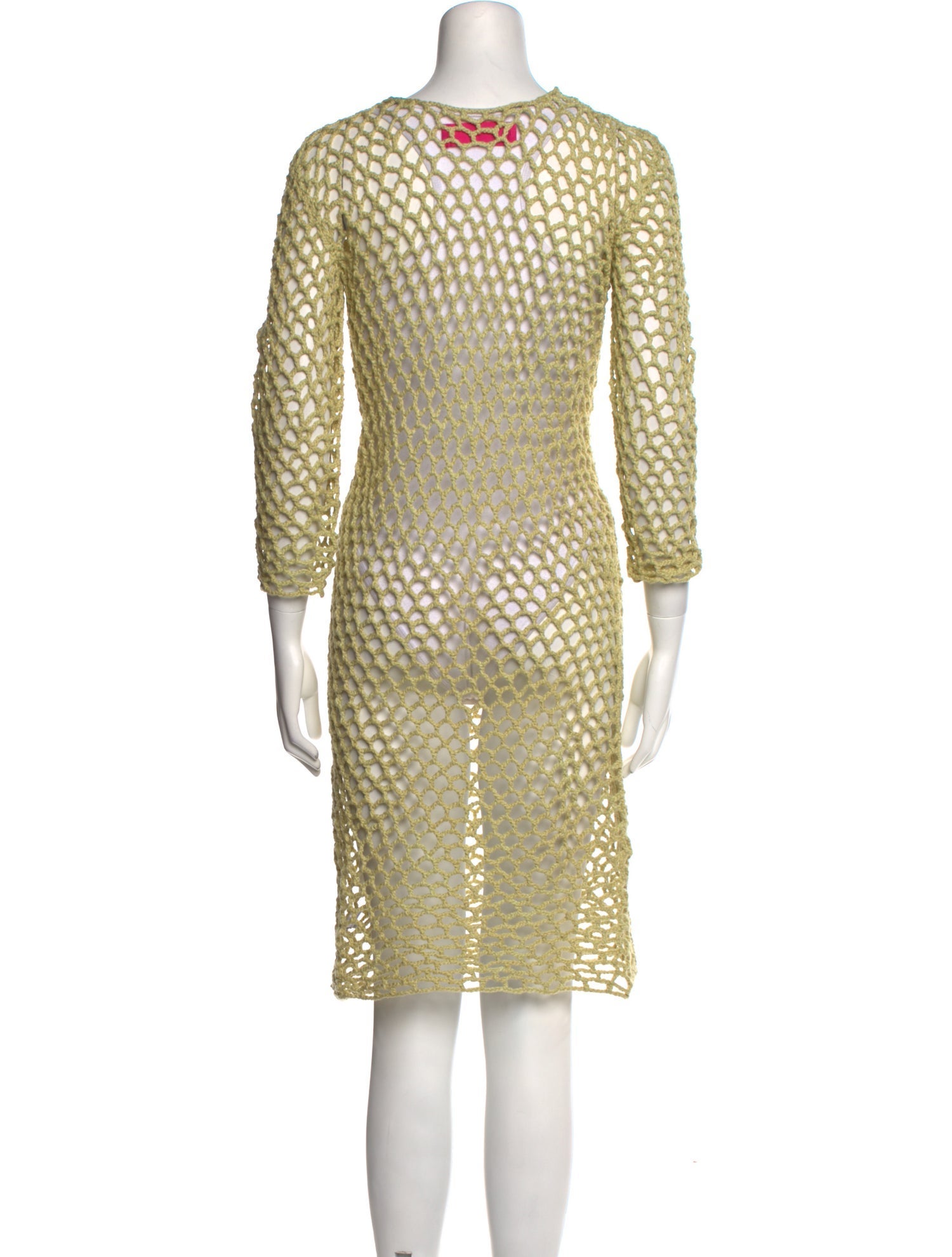 The Elder Statesman Scoop Neck Midi Length Dress w/ Tags