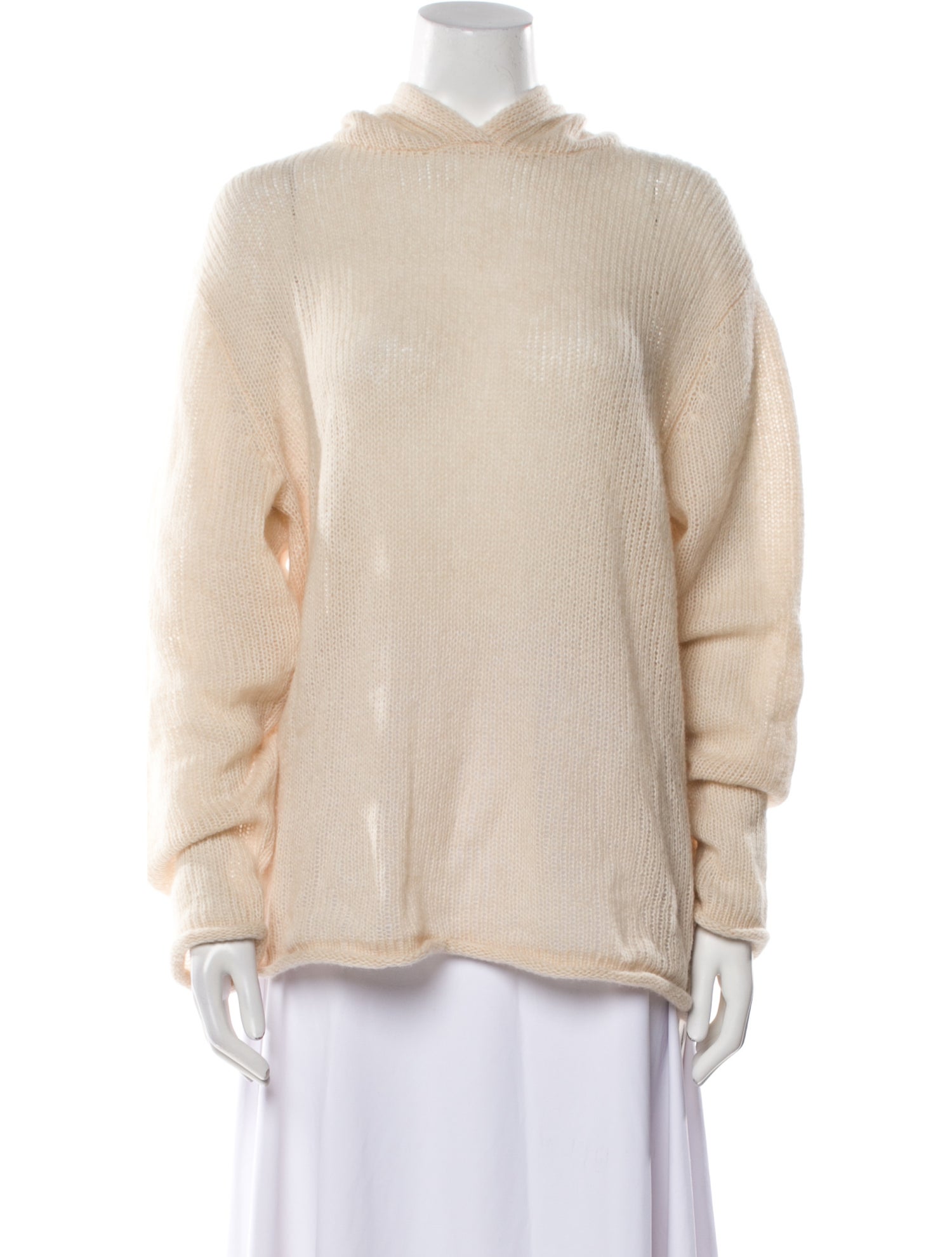 The Elder Statesman Cashmere Mock Neck Sweater