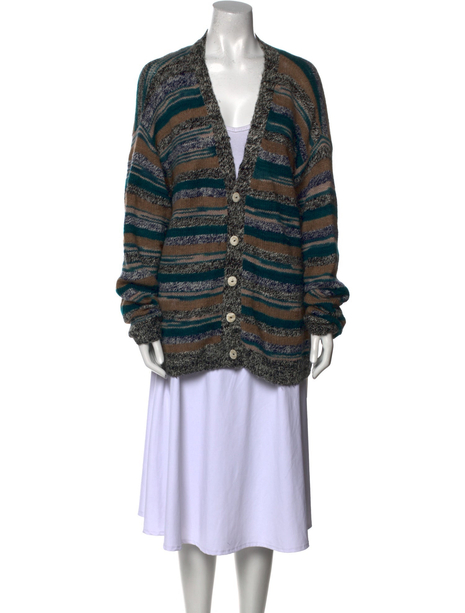 The Elder Statesman Cashmere Striped Sweater