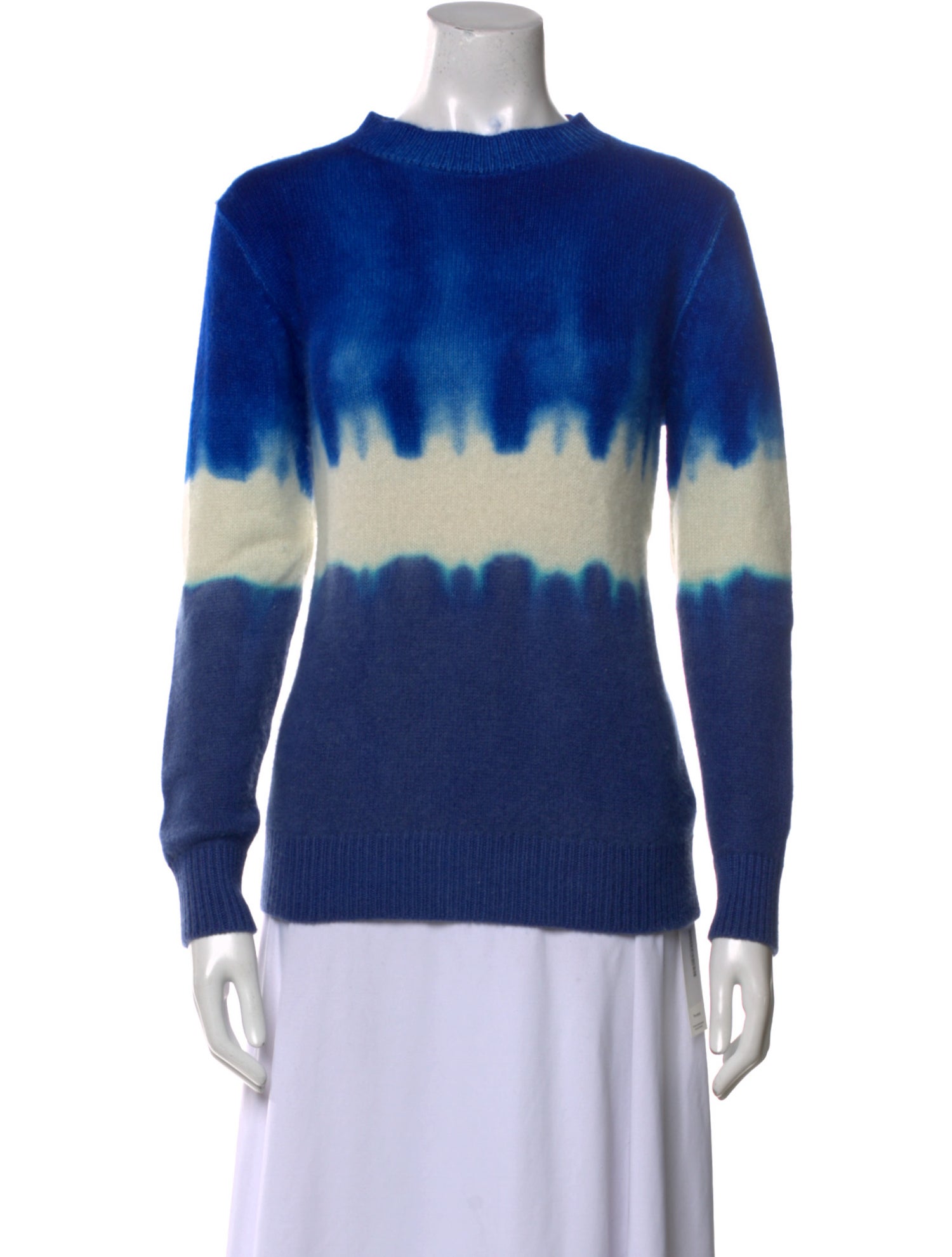 The Elder Statesman Cashmere Tie-Dye Print Sweater