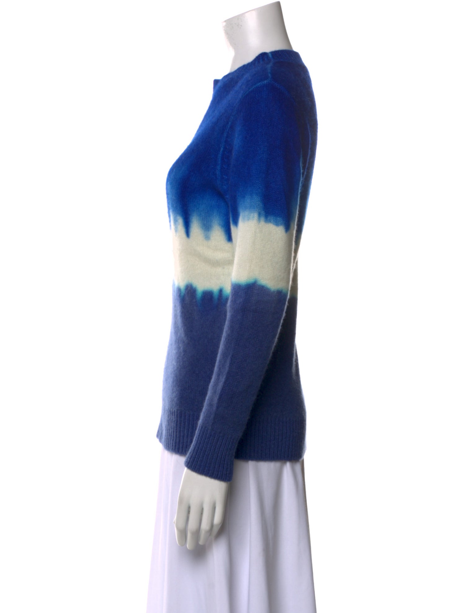 The Elder Statesman Cashmere Tie-Dye Print Sweater